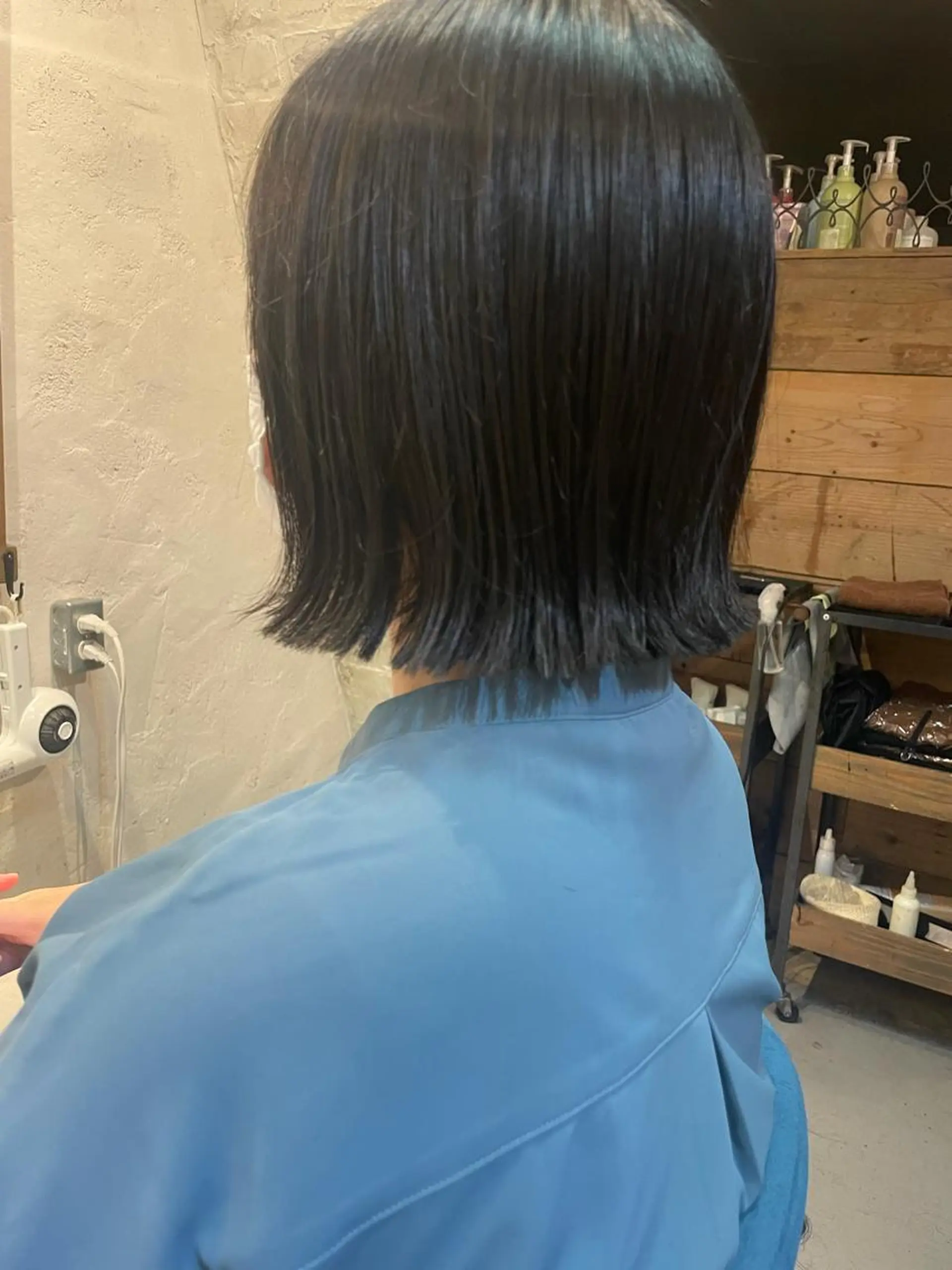 ショート ボブ 泊 紗羅のヘアスタイル