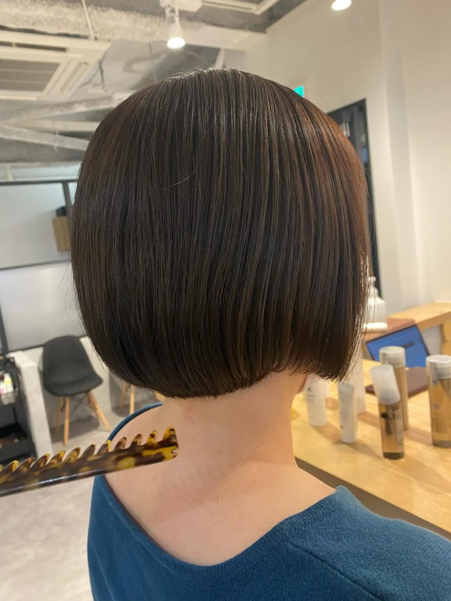 ミディアム 丸みボブ　ショート ｍａｎａｍｉのヘアスタイル