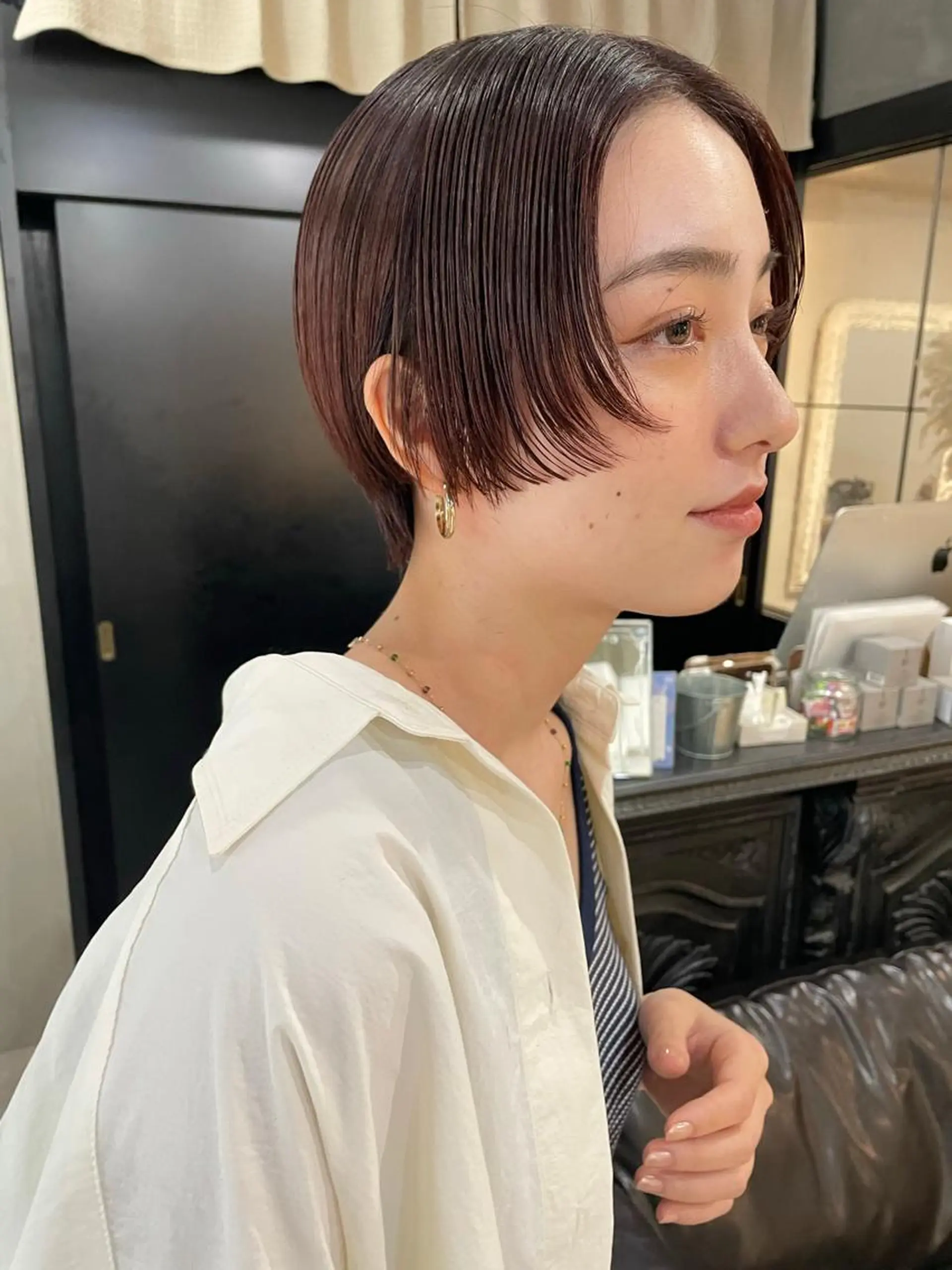 ショート カラー ショート・ボブ ・ウルフ✂︎IMAIのヘアスタイル