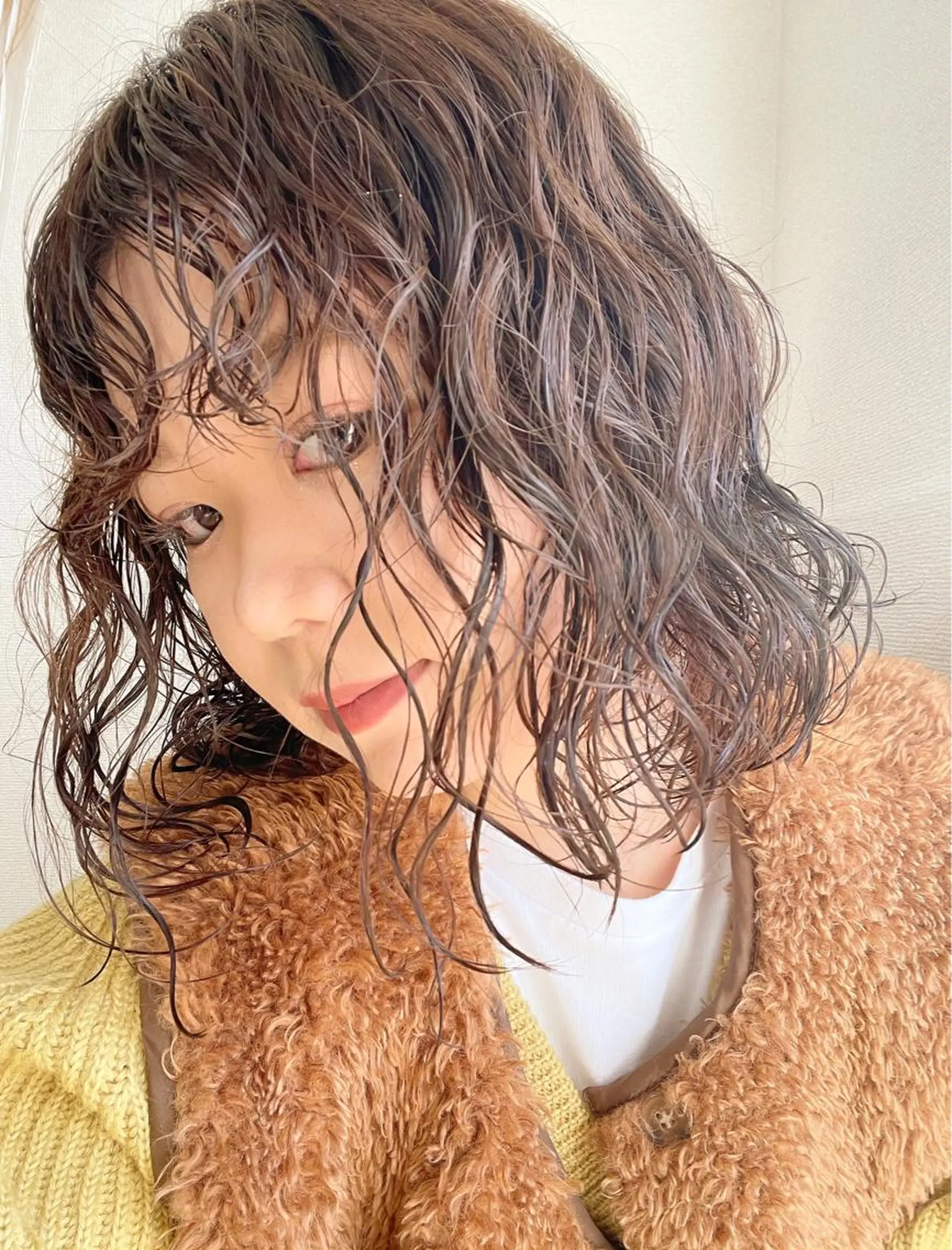 ショート カラー パーマ ヘアアレンジ Saki サキのヘアスタイル