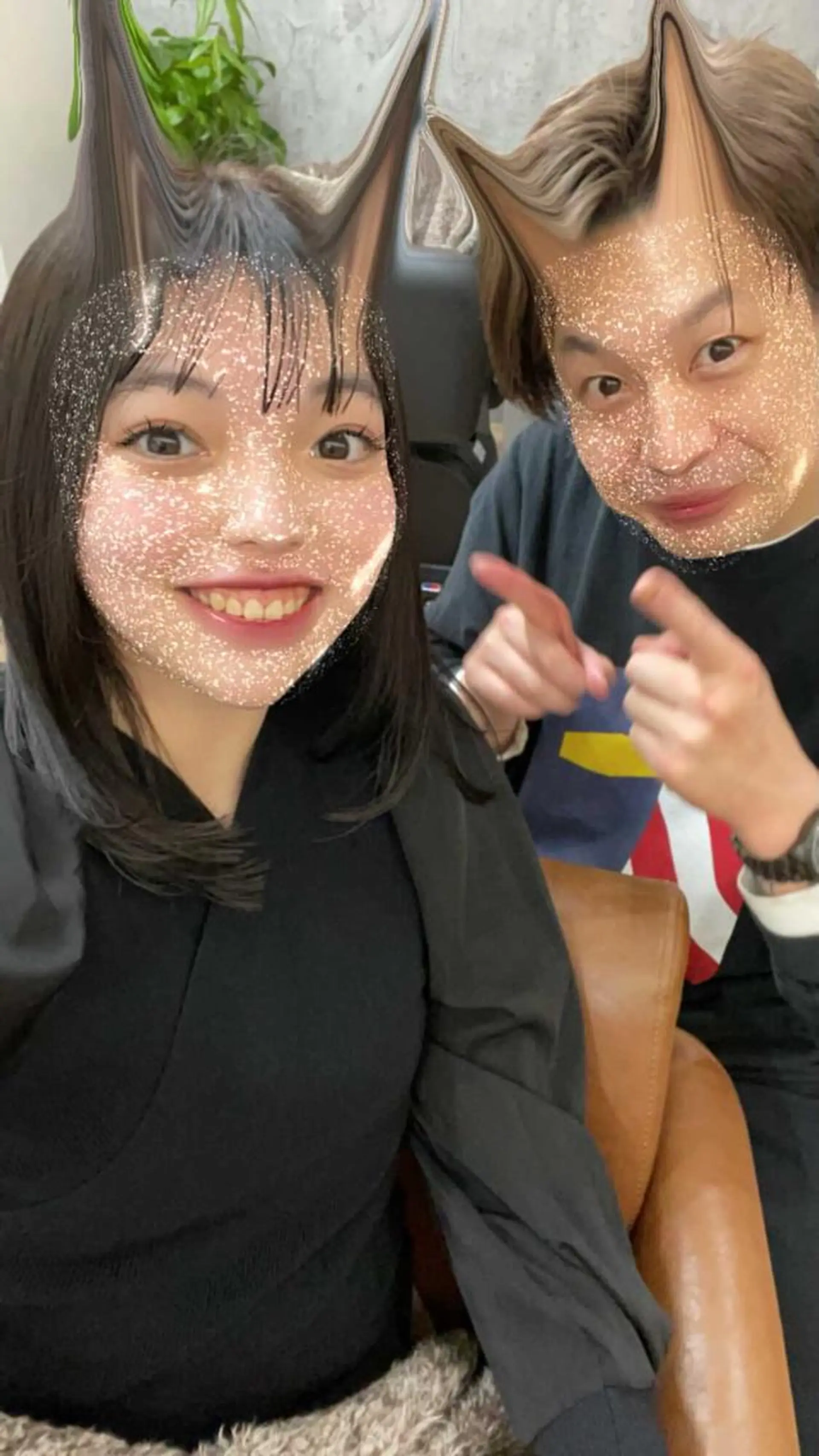 ミディアム カット ヘアカラー TOWA 野村　コウダイのヘアスタイル