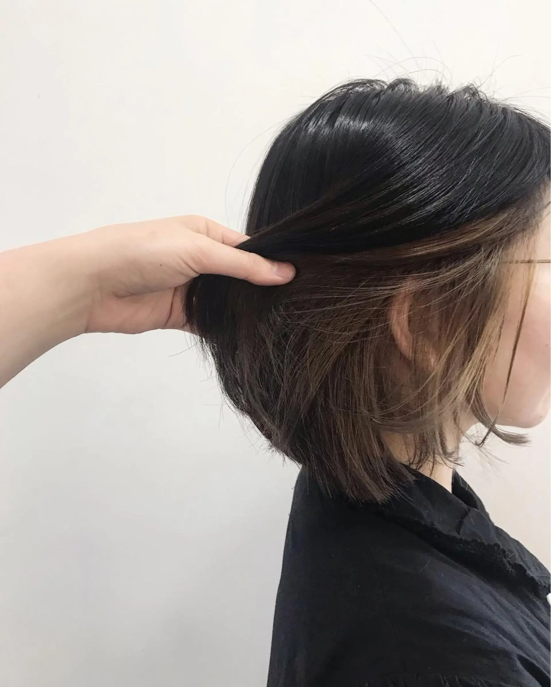 カラー ベージュカラー インナーカラー ヘアカラー フラム所属・WATANABE MISAKIのヘアスタイル