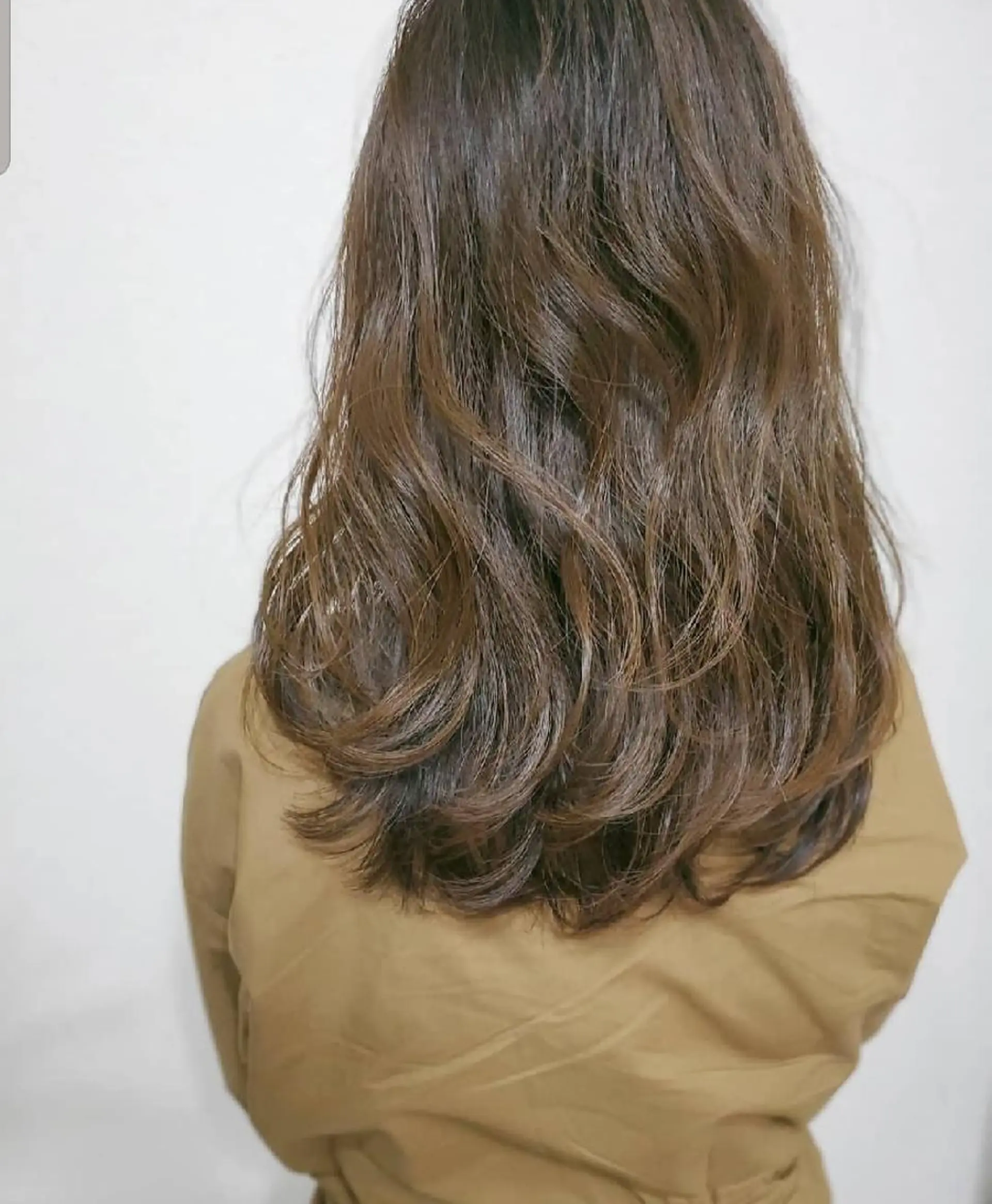 セミロング ヘアアレンジ カラー See by merのマツエク・マツパデザイン