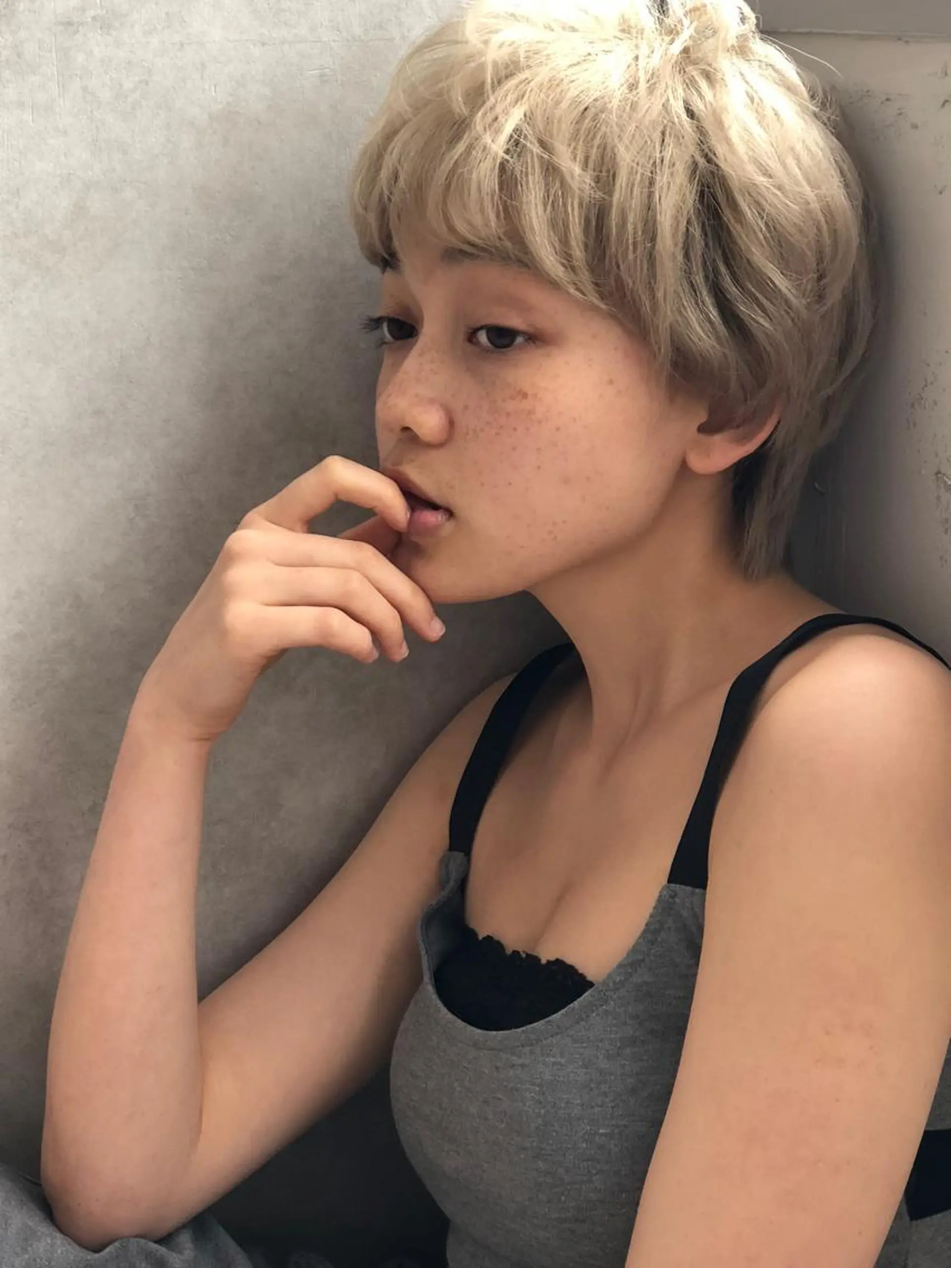 ショート ヘアカラー トリートメント 小澤大輔 YOLO hairのヘアスタイル