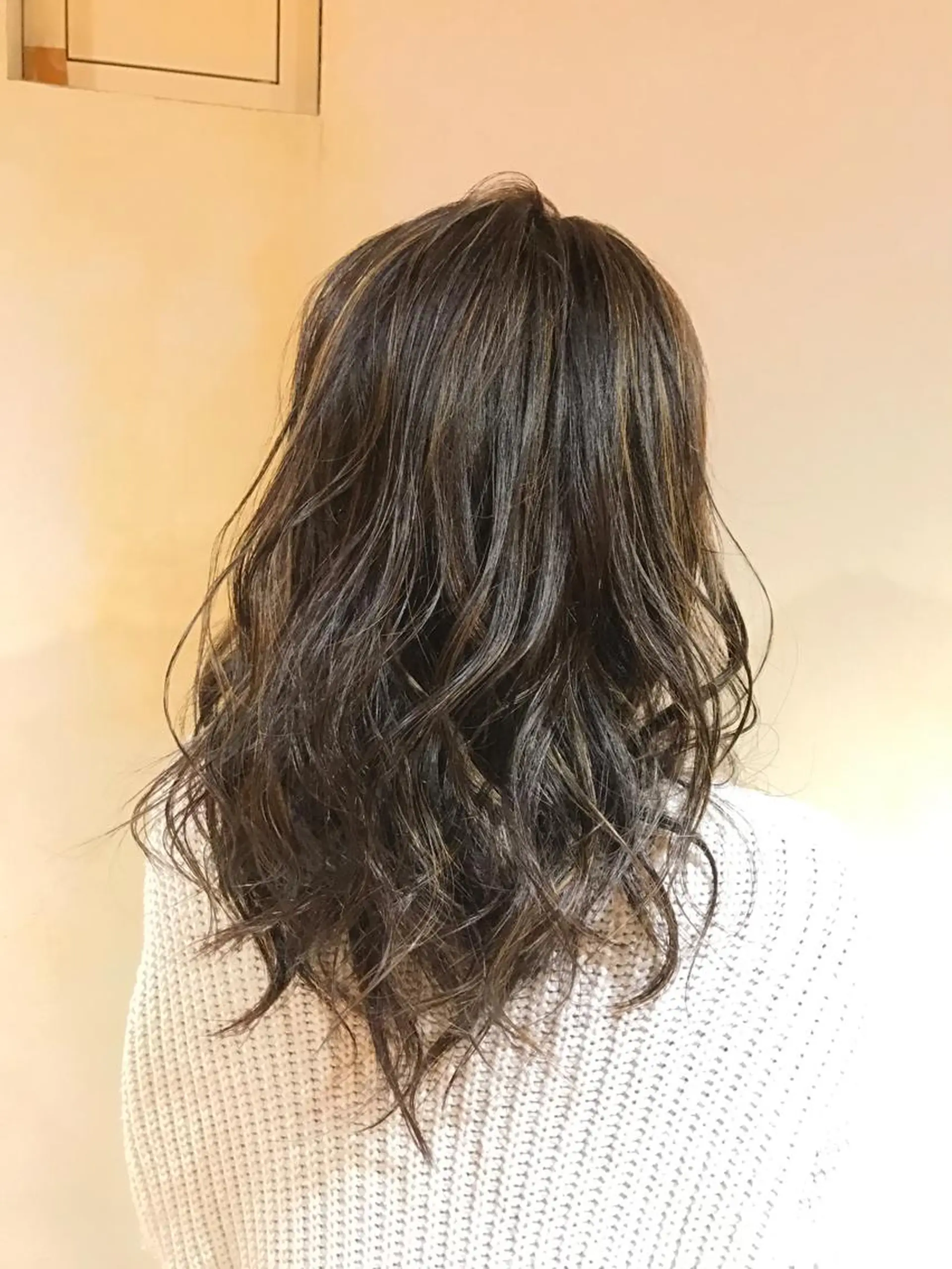 ロング ハイライト こう ちゃんのヘアスタイル
