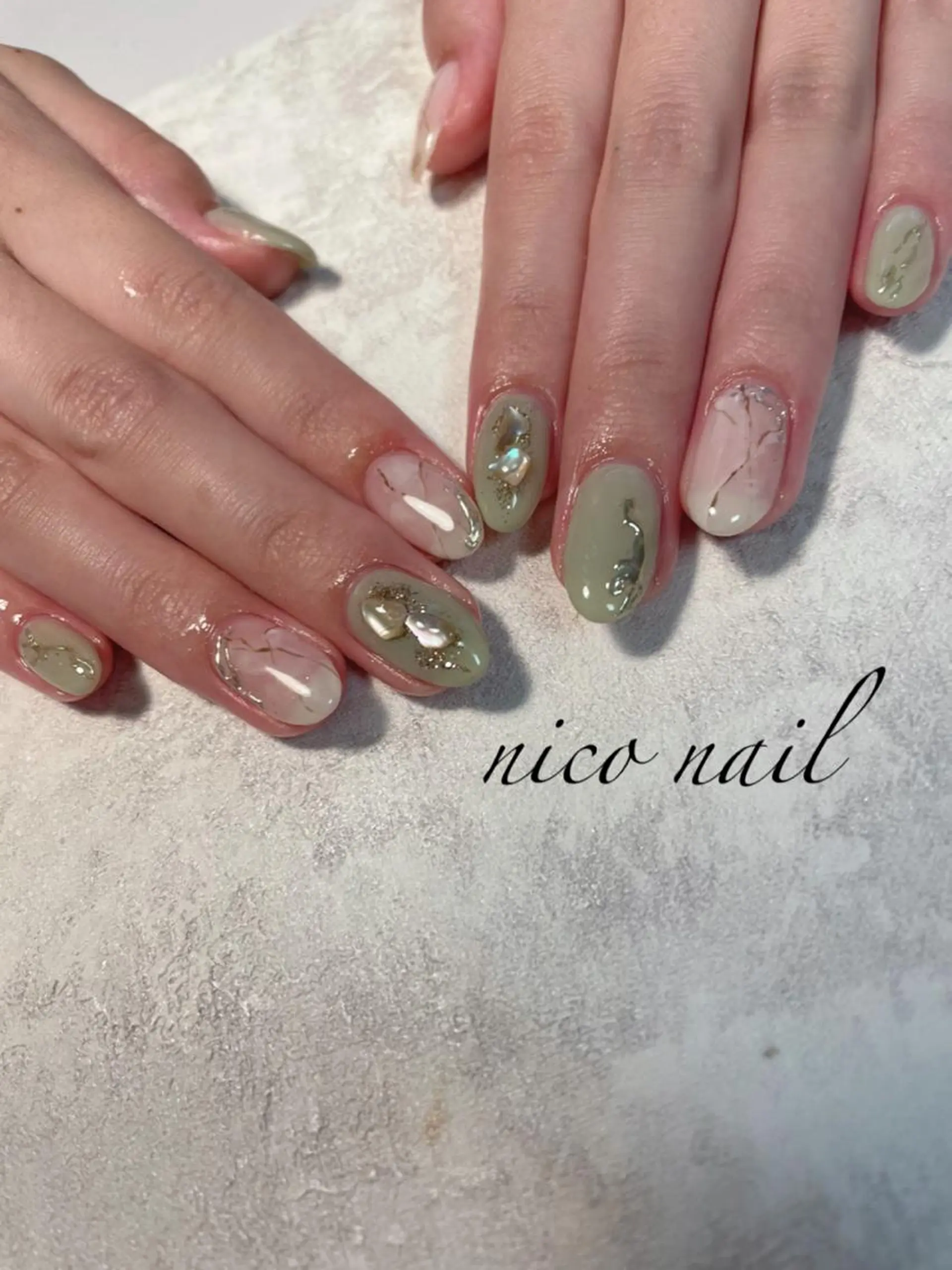 ネイル 香芝市ネイルサロン nico nailのネイルデザイン