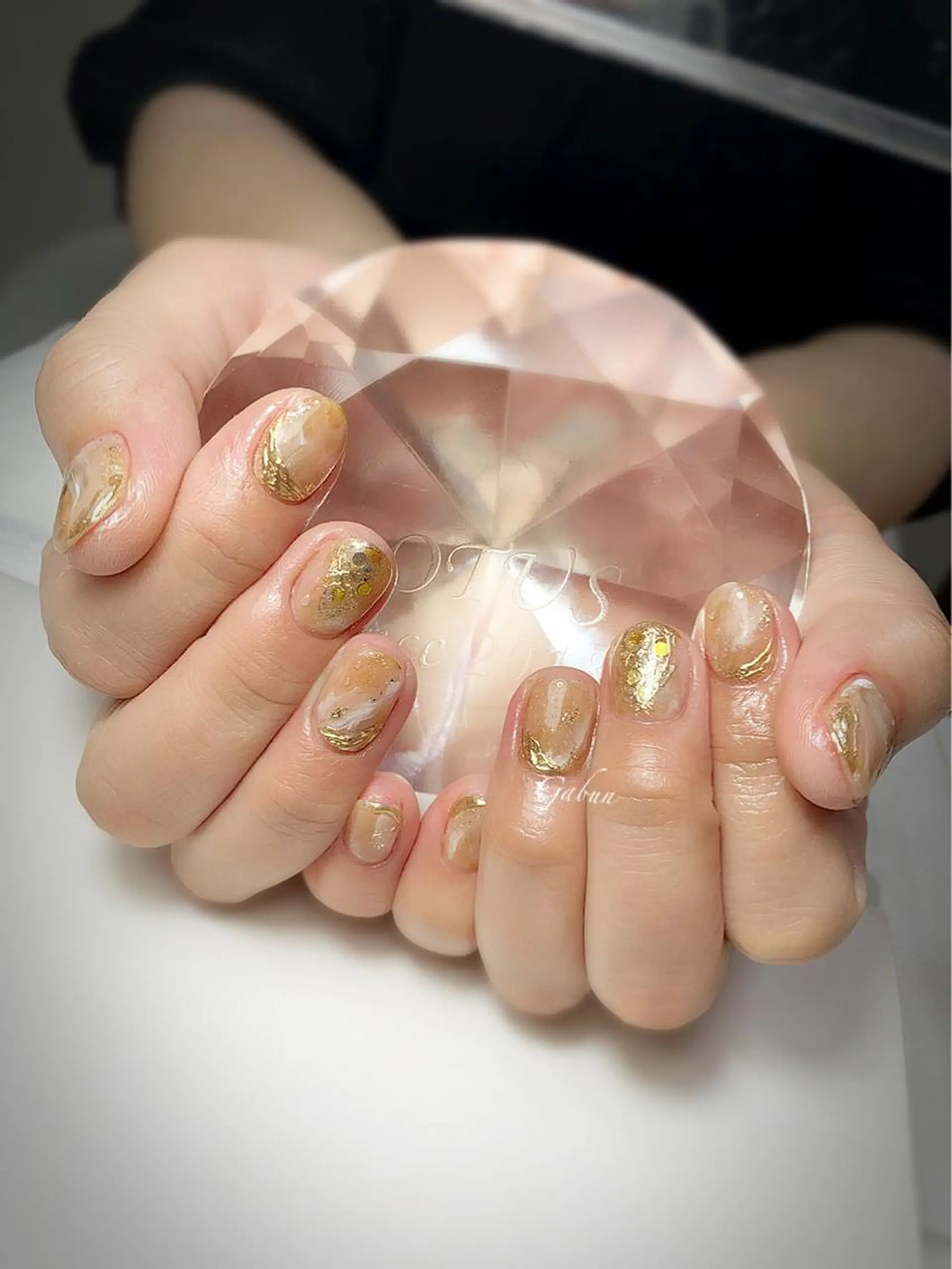 ネイル ニュアンスネイル ハンドネイル ハンドケア LOTUS ネイルサロンのネイルデザイン