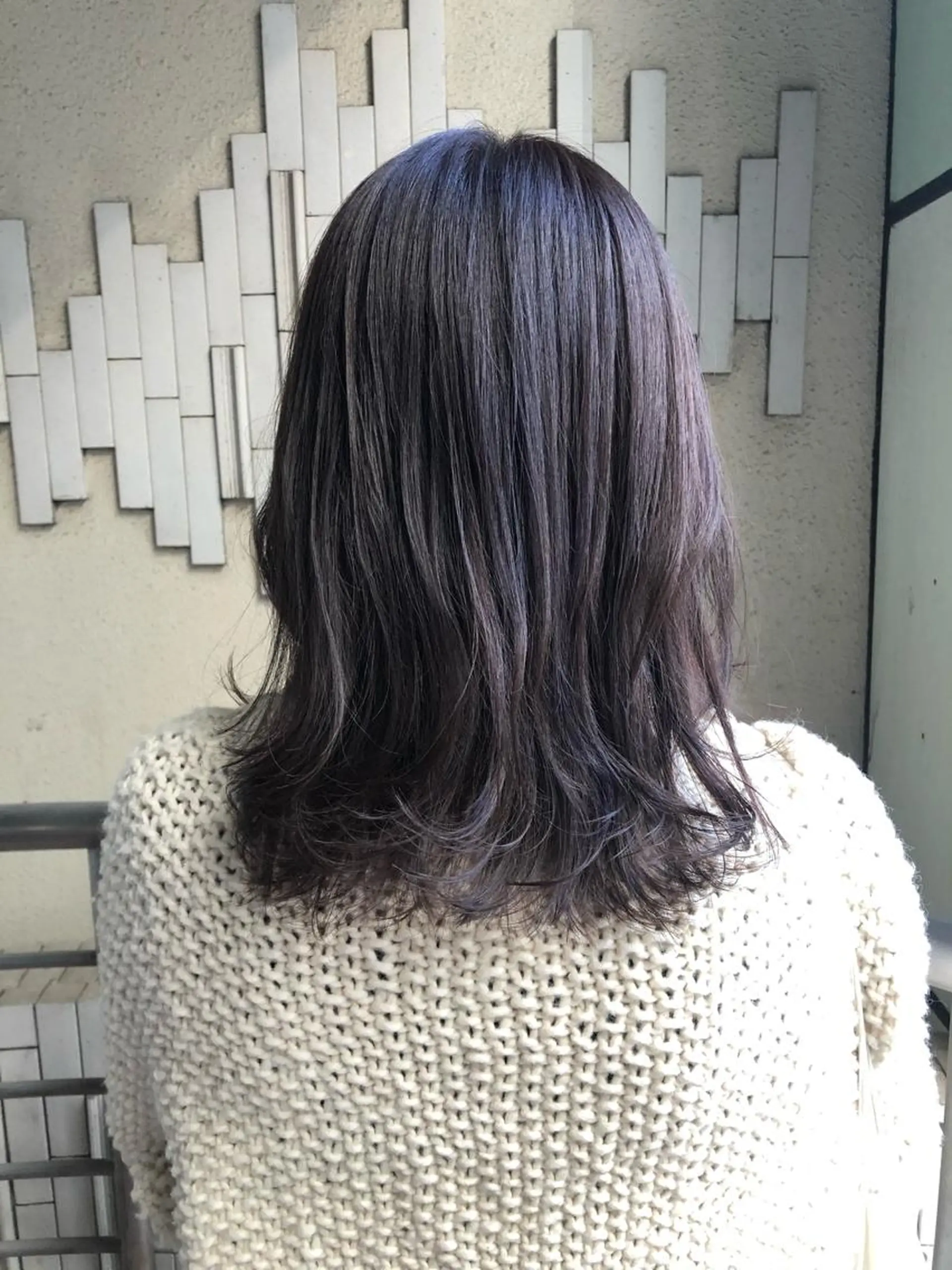 セミロング カラー spooopy所属・🕊大垣 めぐみ🕊のヘアスタイル