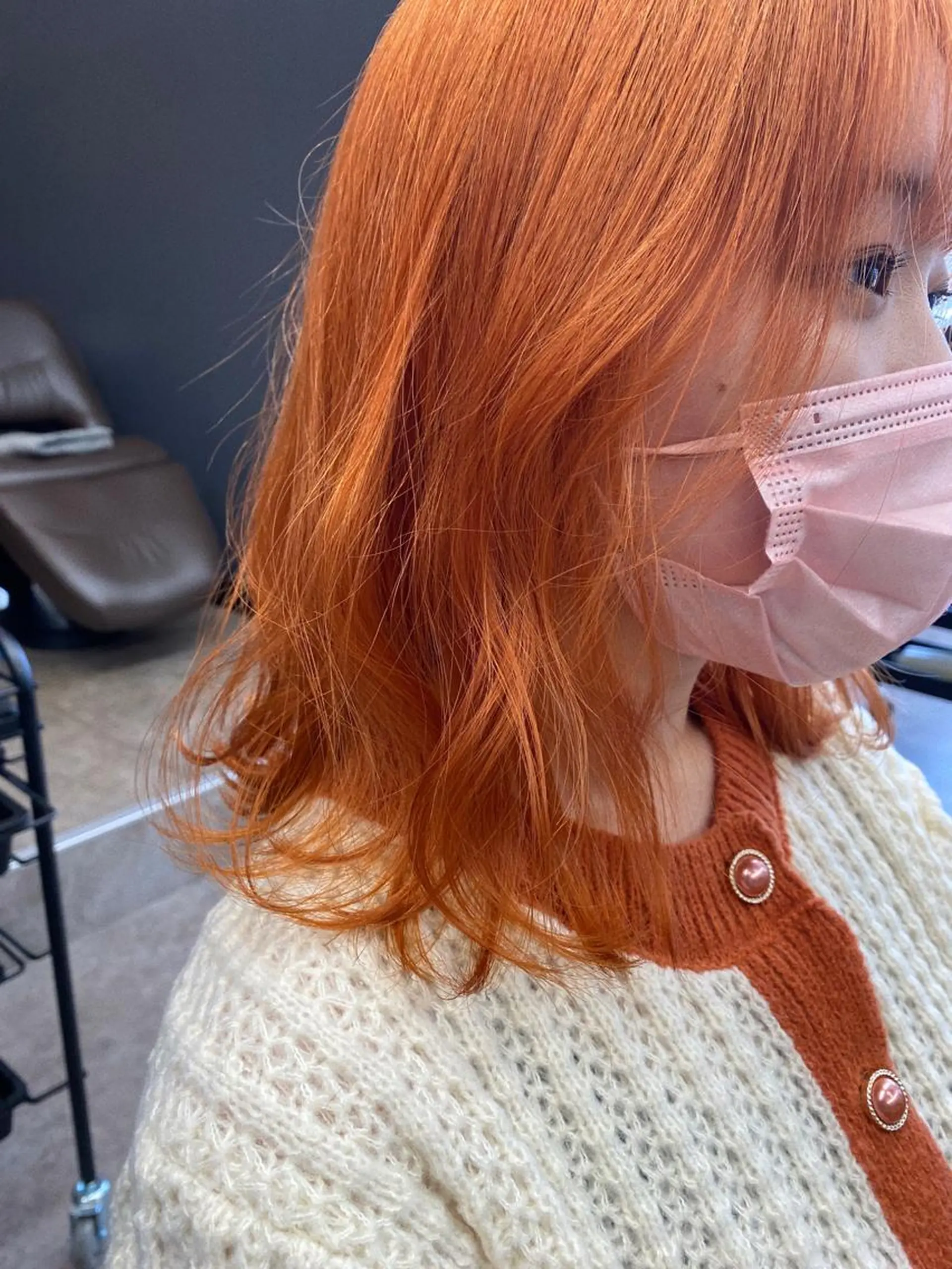 ミディアム カラー 🕶️佐藤 海李🐏のヘアスタイル