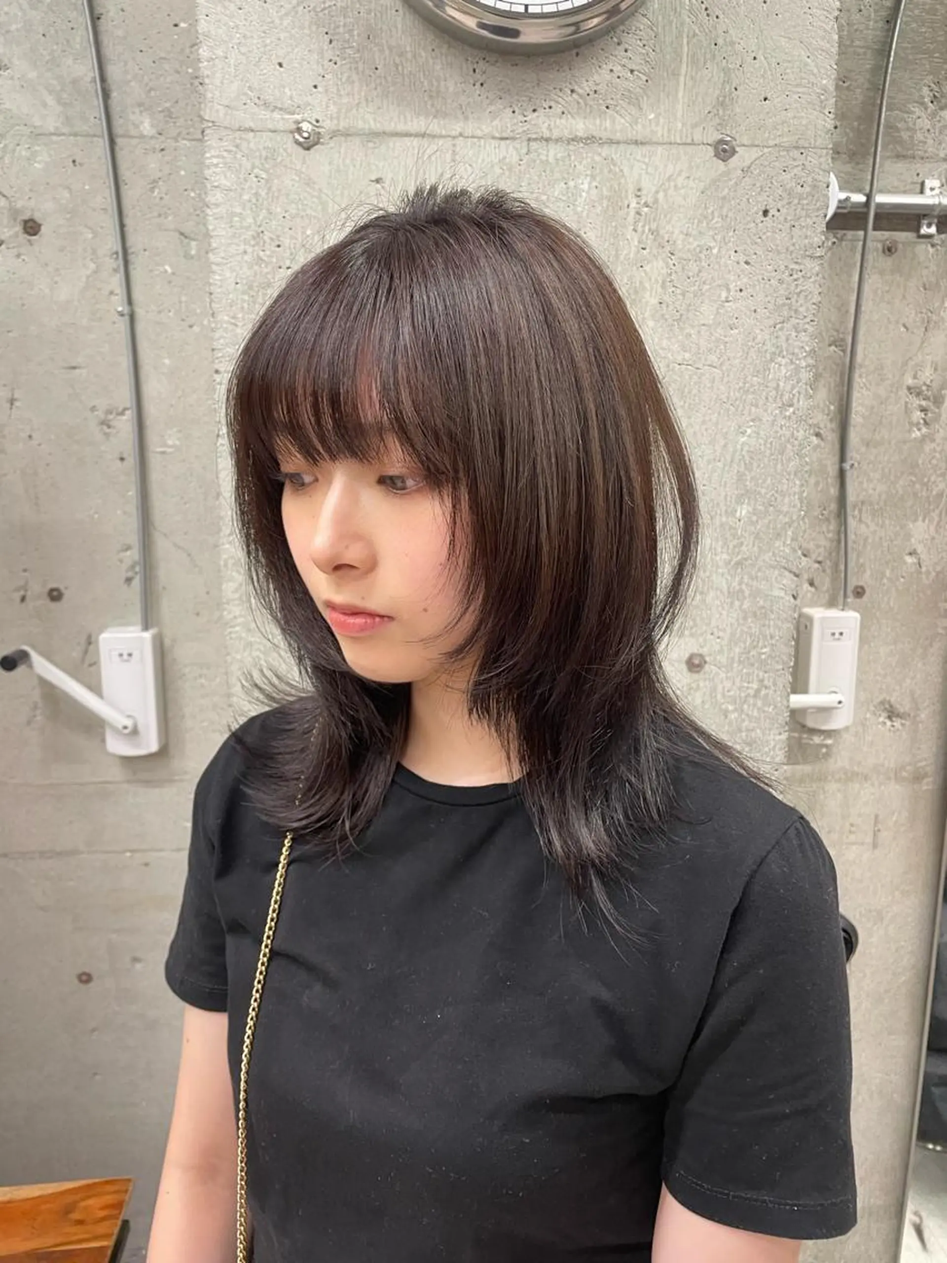 ミディアム 🦋MAHO🦋 デザインカラーのヘアスタイル