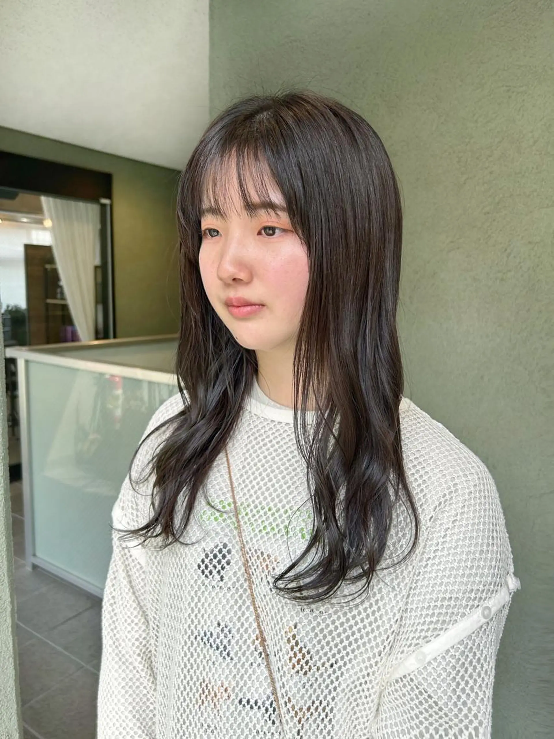 ロング カラー ベージュカラー カット ヘアカラー トリートメント HIROKI ” stylistのヘアスタイル