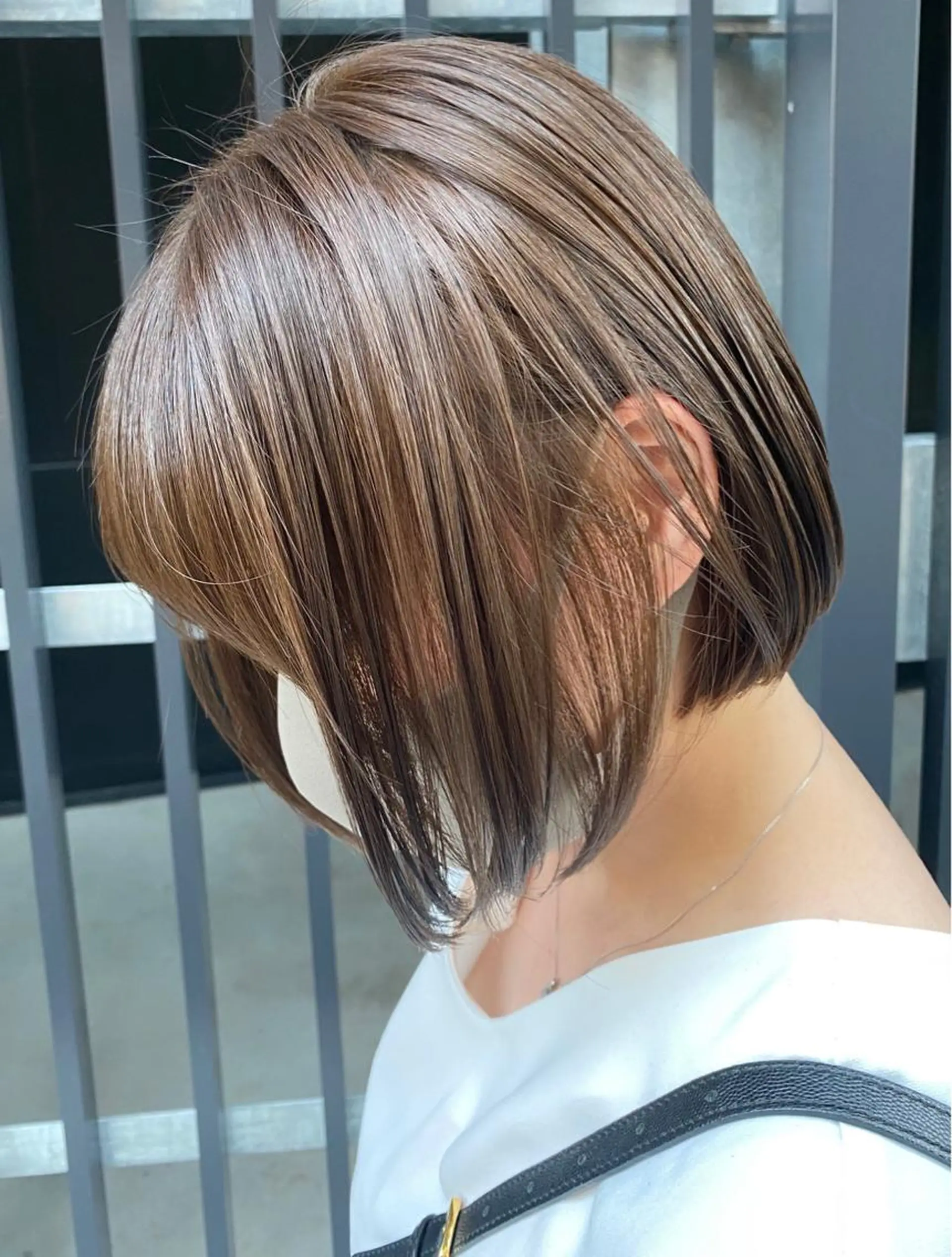 ショート ボブ 北山 なるみのヘアスタイル