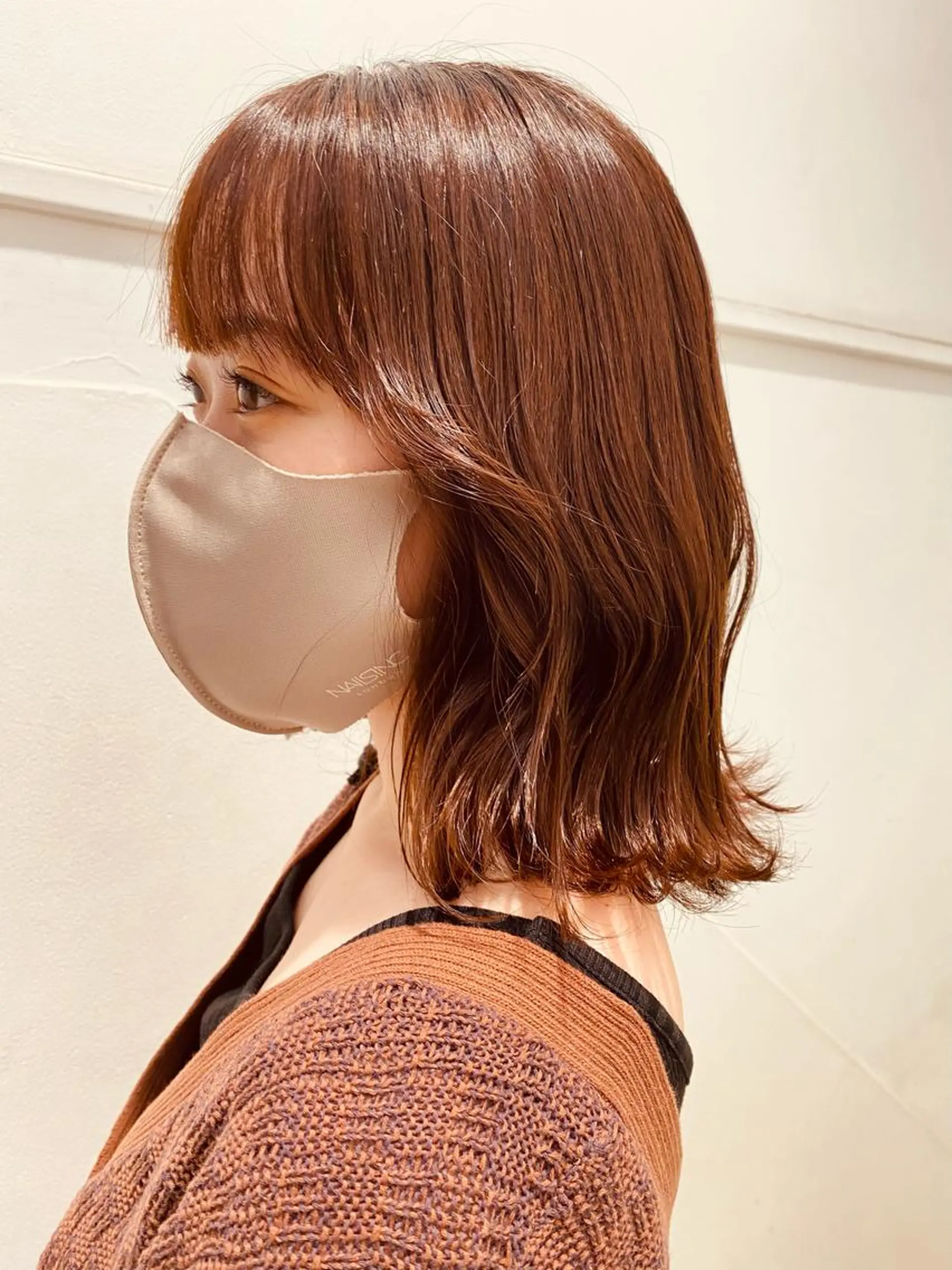 セミロング ✨くびれスタイル✨️ 戸嶋穂乃香のヘアスタイル