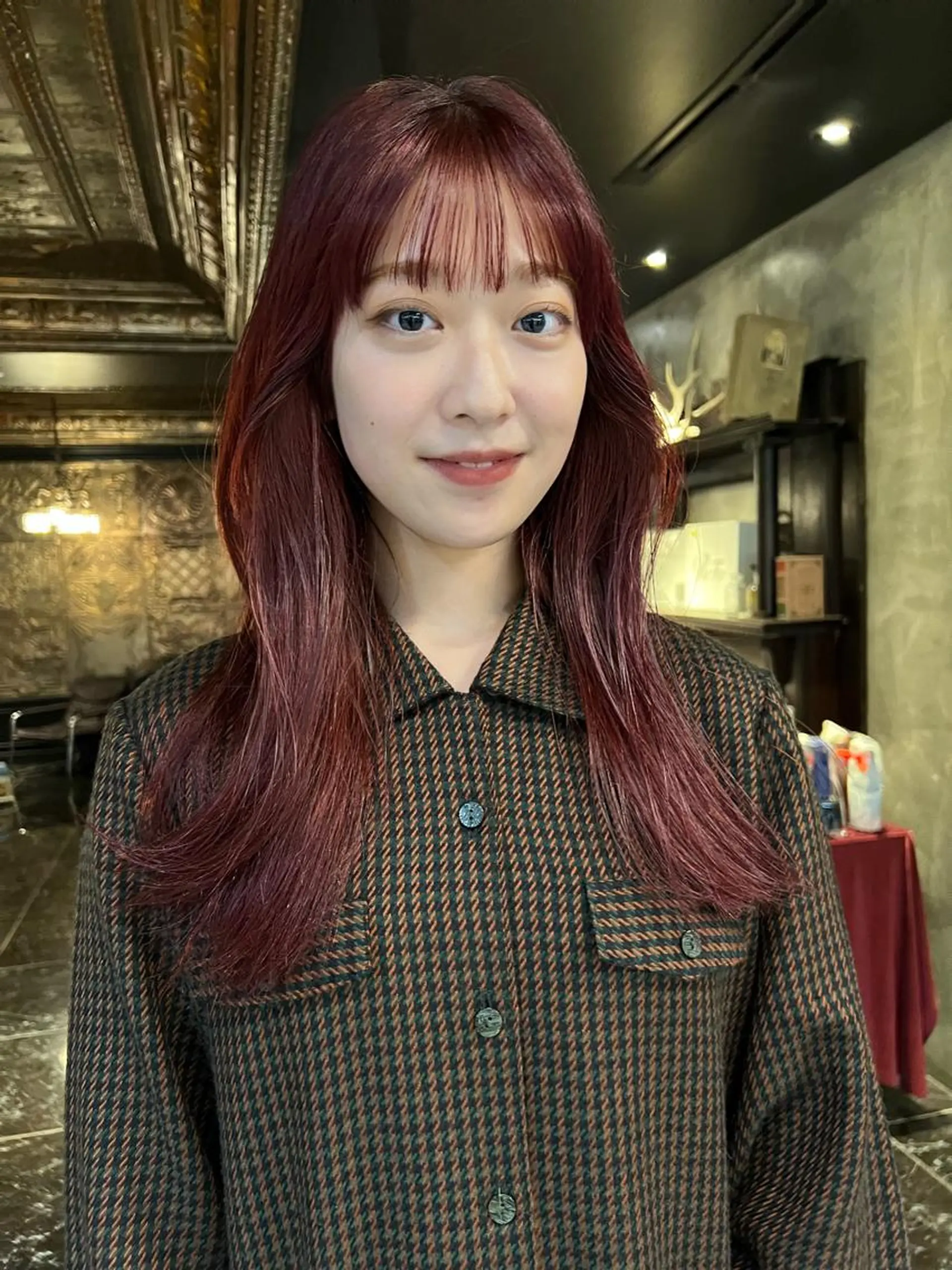 ロング カラー カット ヘアカラー トリートメント haco＋所属・圧倒的デザイン力 店長🎨RENAのヘアスタイル