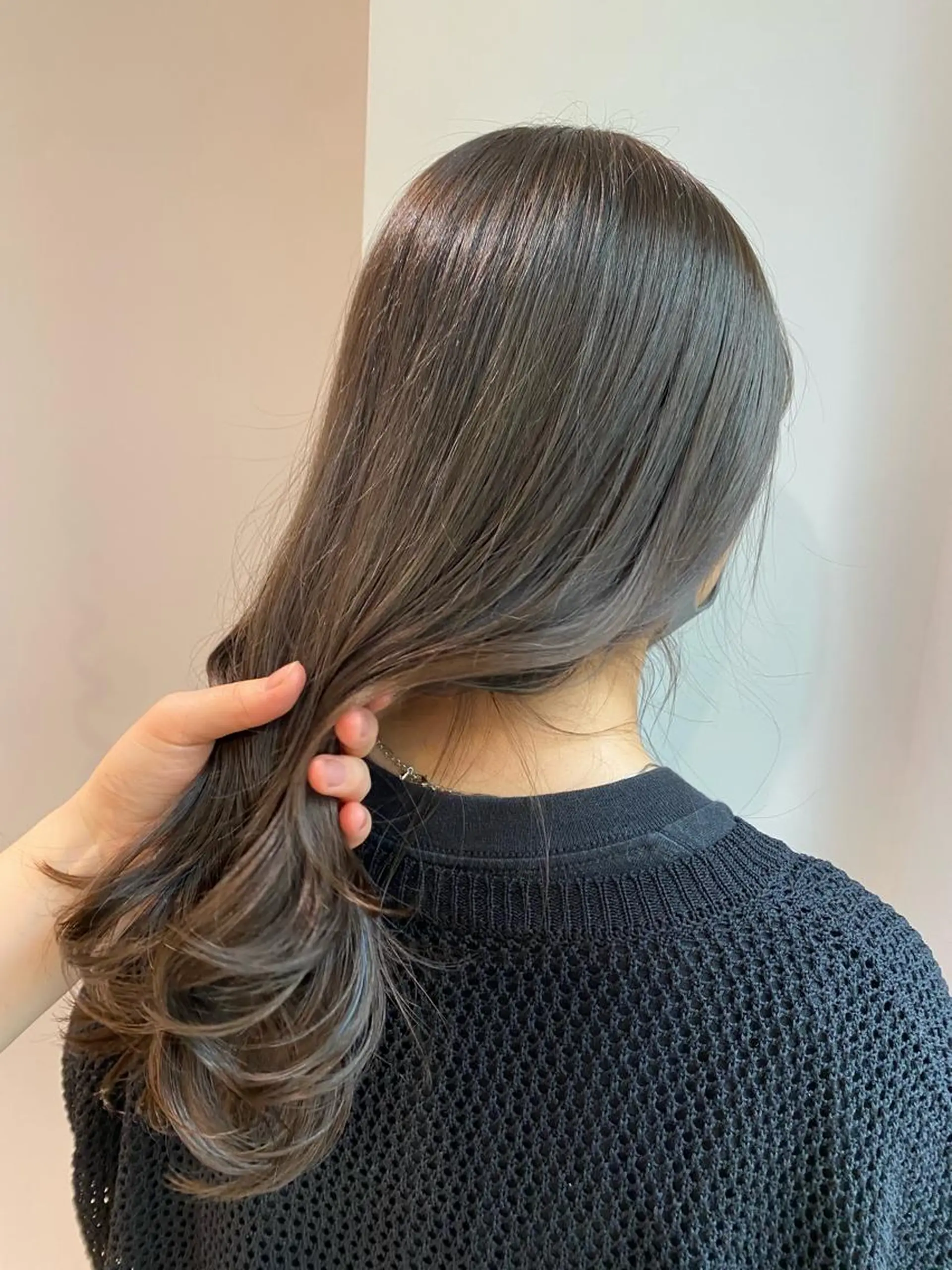 セミロング GO TODAY SHAiRE SALON 原宿Stella店所属・𓍯柔らかhair 𓍯 yukinoのヘアスタイル