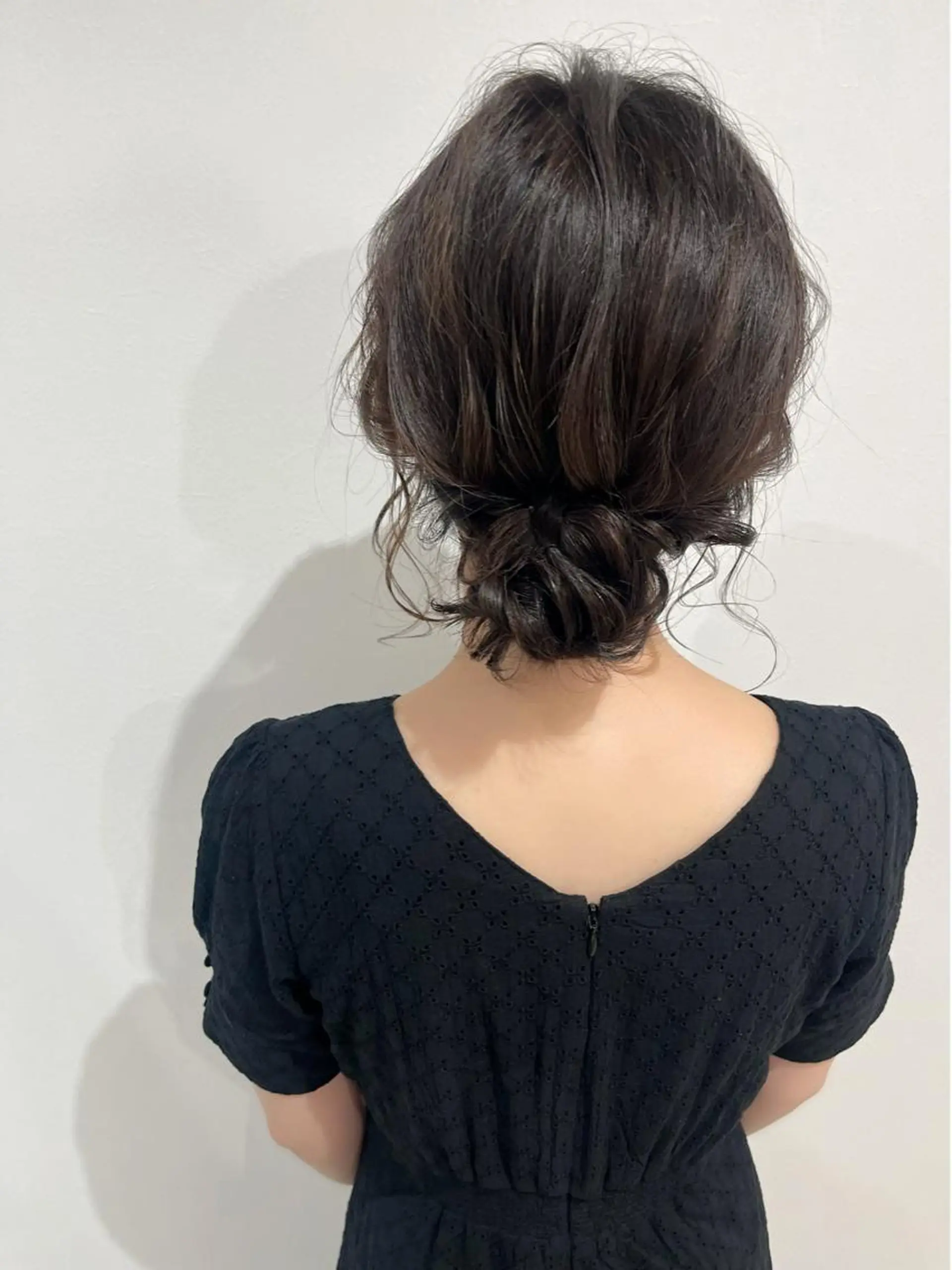 ミディアム ヘアアレンジ tomida yukiのマツエク・マツパデザイン