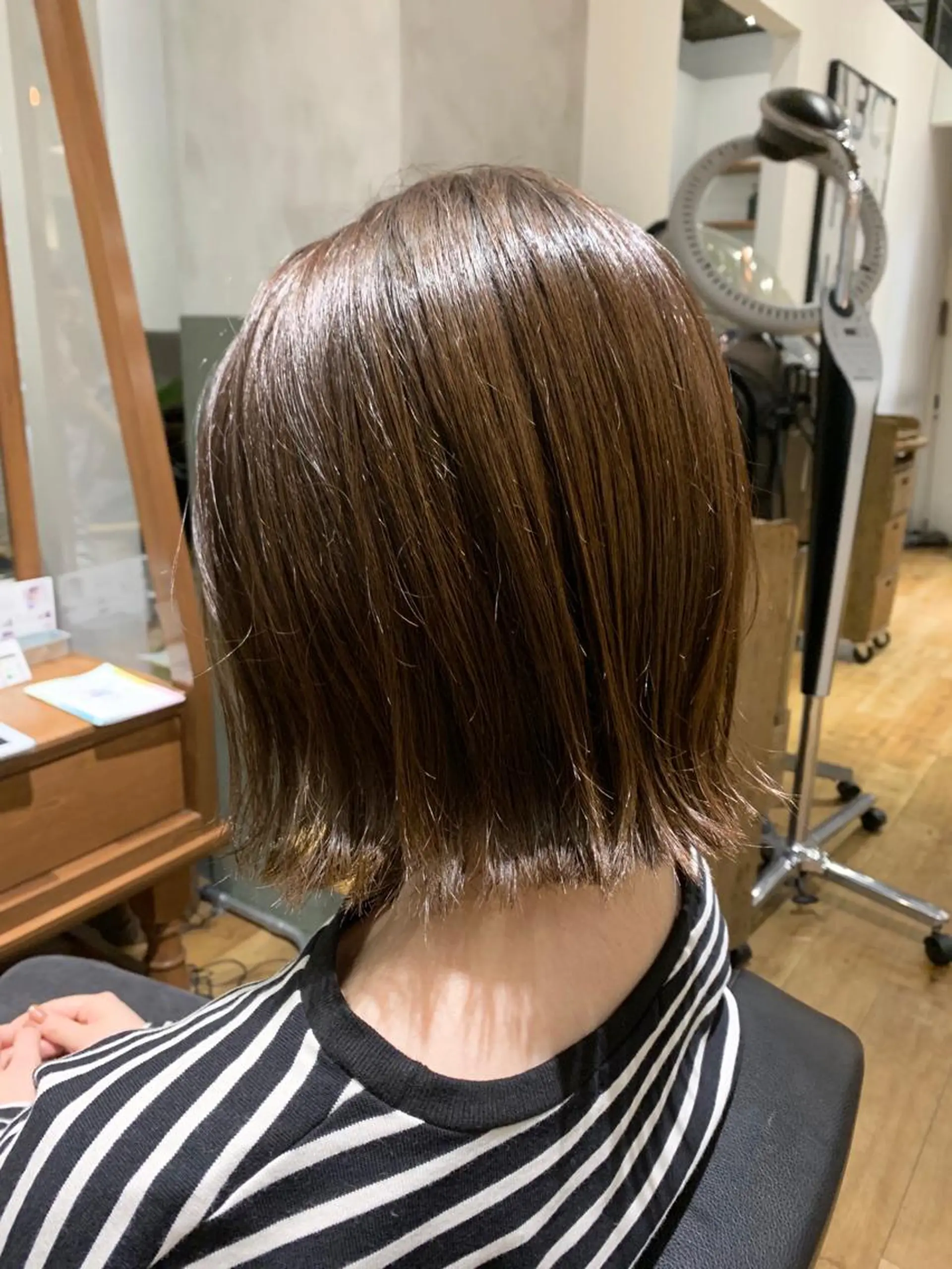 ショート カラー ヘアカラー トリートメント ✿ すずかのヘアスタイル