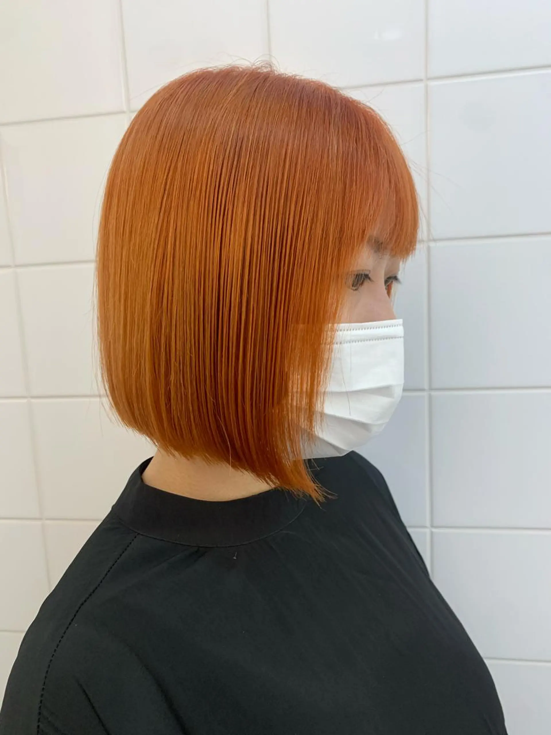 ショート カラー ヘアアレンジ カット ヘアカラー 🧨ブリーチー×ボブ レイヤー💎じゅえるのヘアスタイル