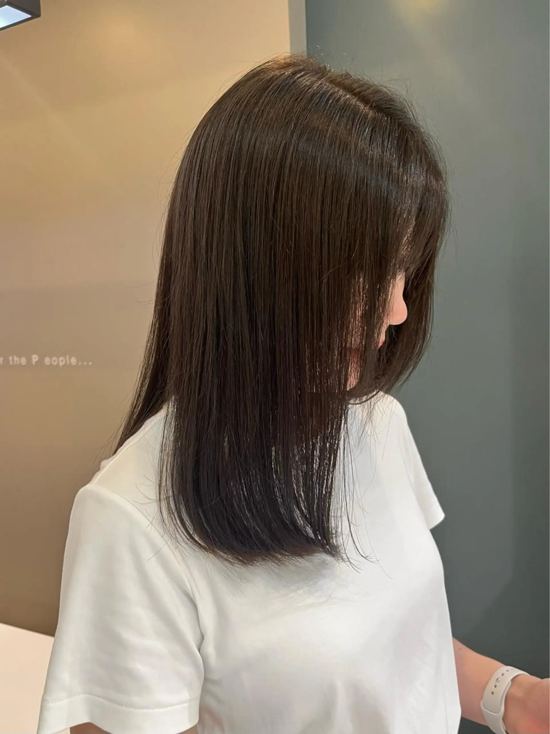 セミロング カラー アッシュ Roops所属・マツエクモデル募集中 /表参道/宇佐見綾花のマツエク・マツパデザイン
