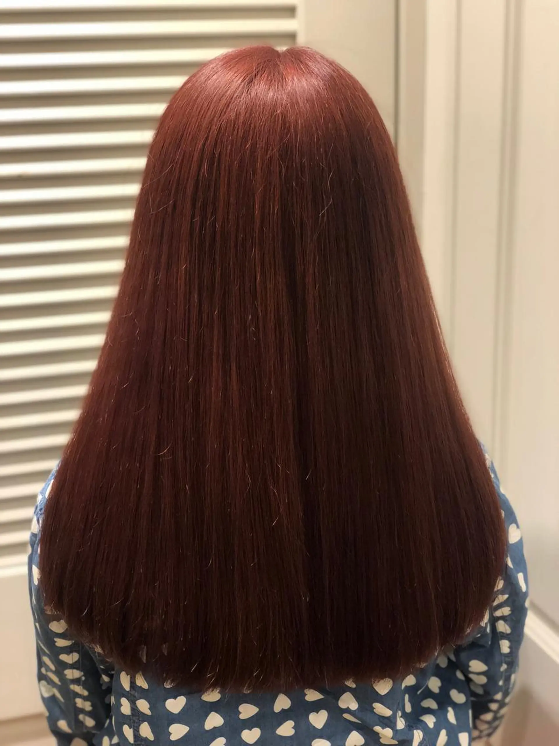 ロング 縮毛矯正 ⭐️店長　藤野 正博⭐️のヘアスタイル