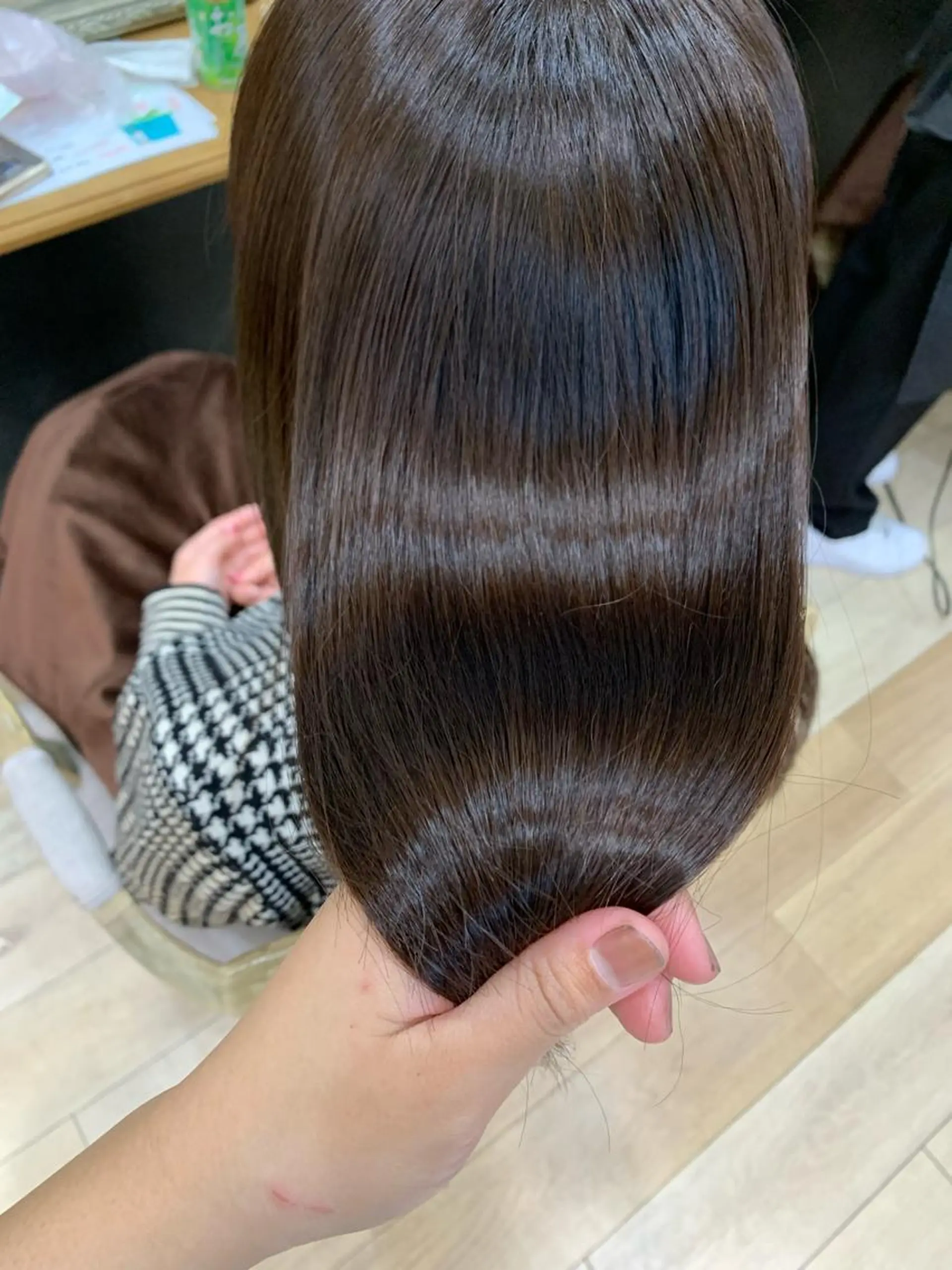 ロング カラー 上田 紗也のヘアスタイル