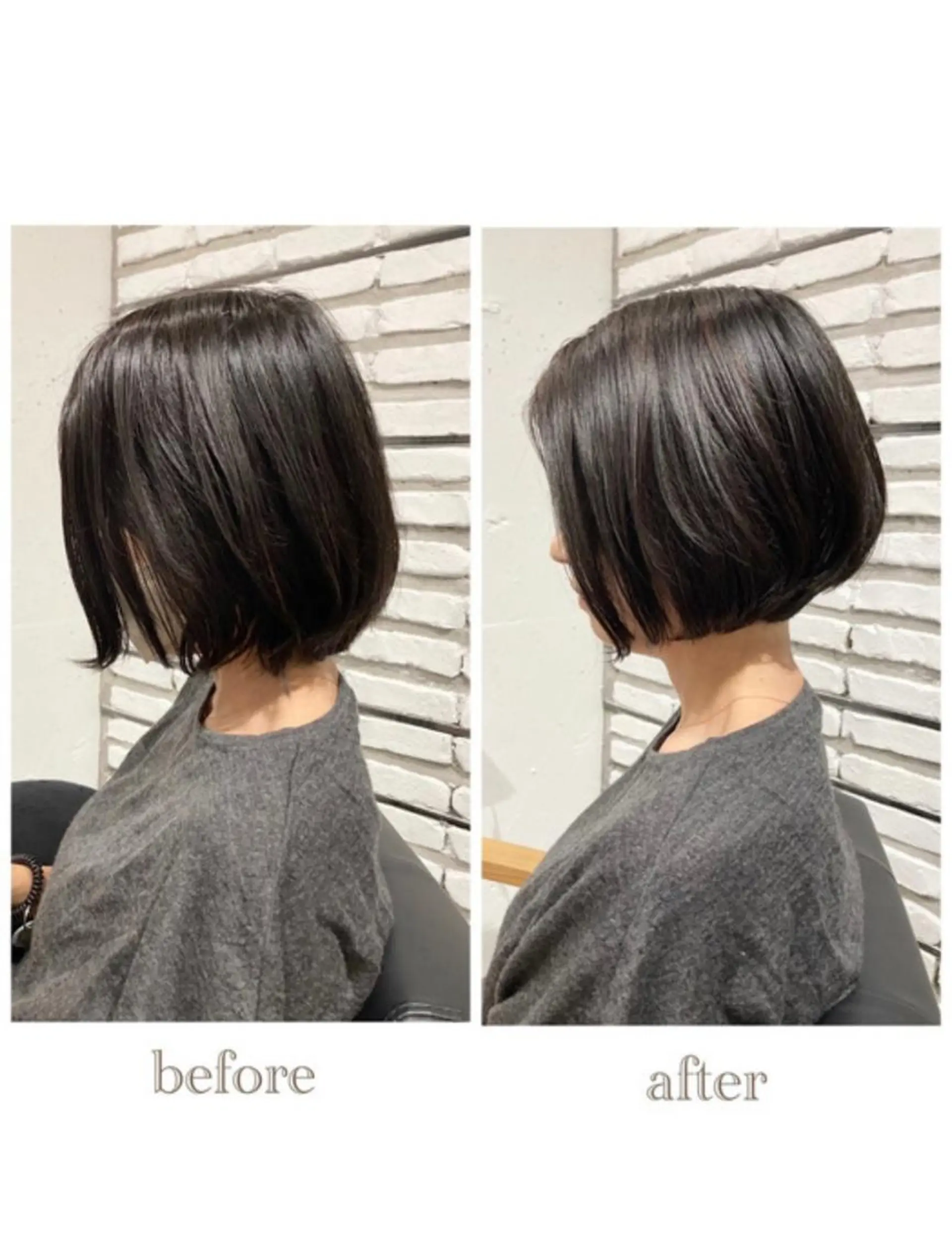 ショート 北新地/縮毛矯正 /あやなのヘアスタイル