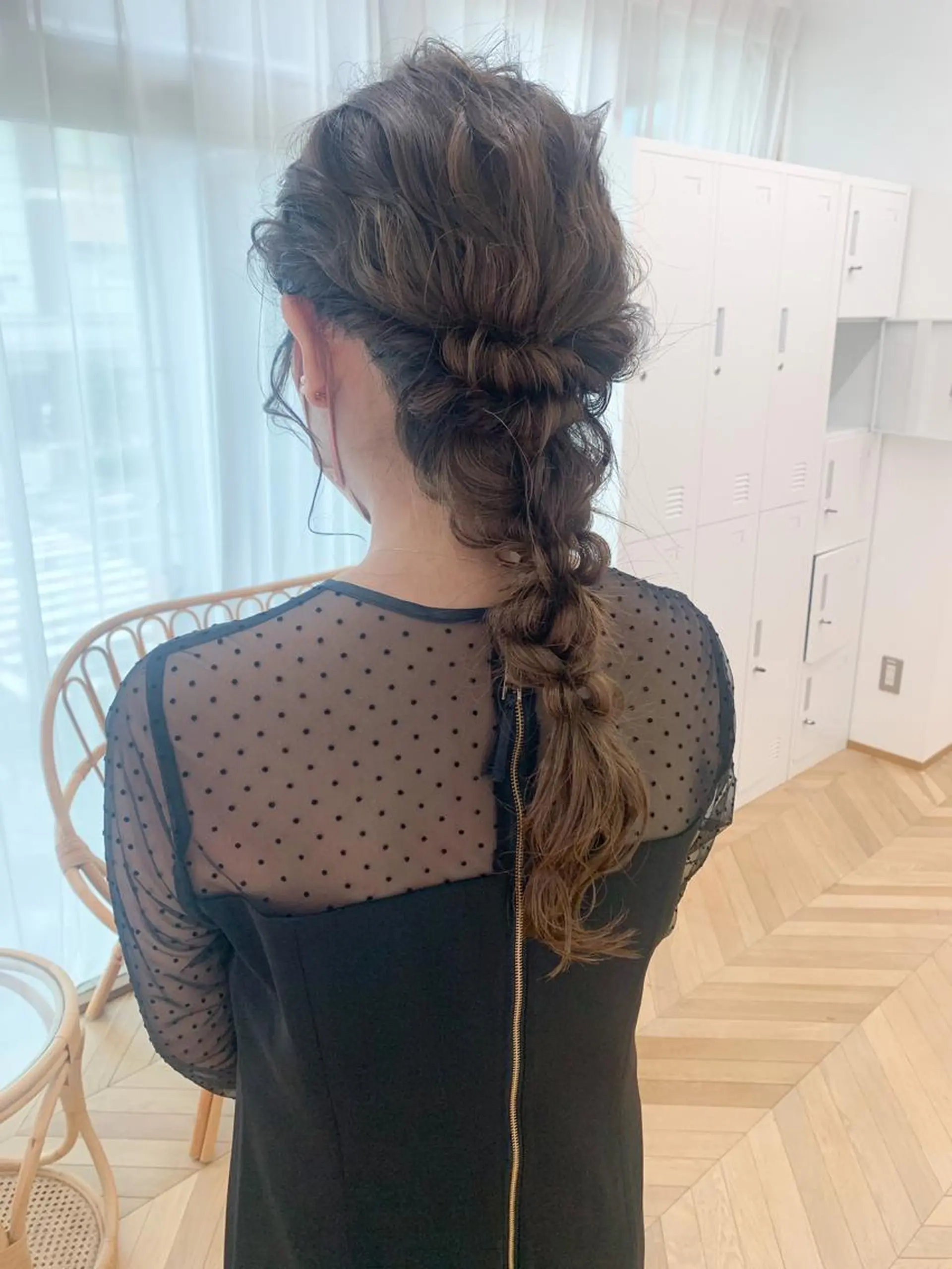 ロング ヘアアレンジ ロング ヘアセット cirrus🕊 韓国ヘア♡山縣あかりのヘアスタイル