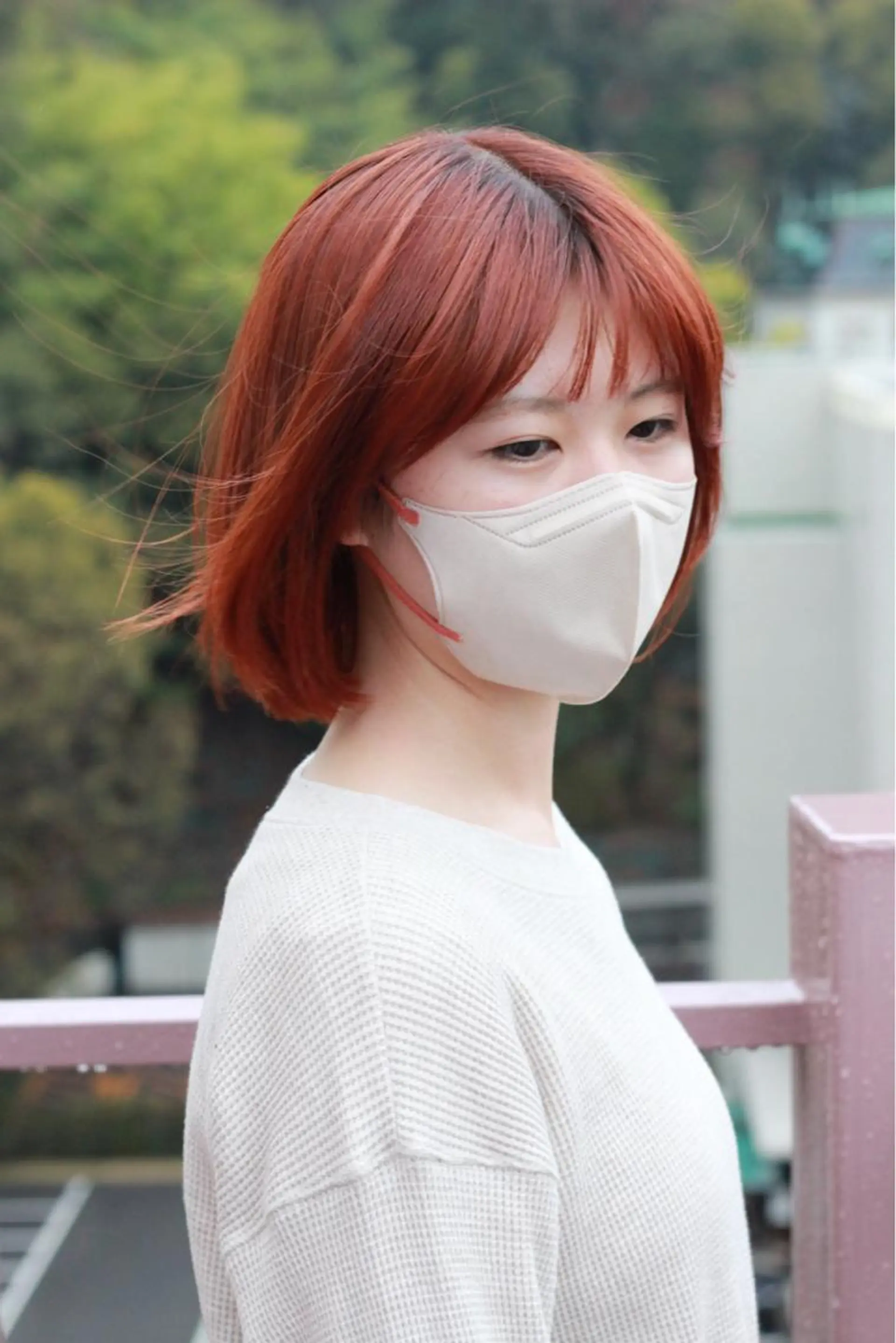ショート カラー オレンジ ピンクカラー ヘアカラー Viage （ビアージュ）のヘアスタイル
