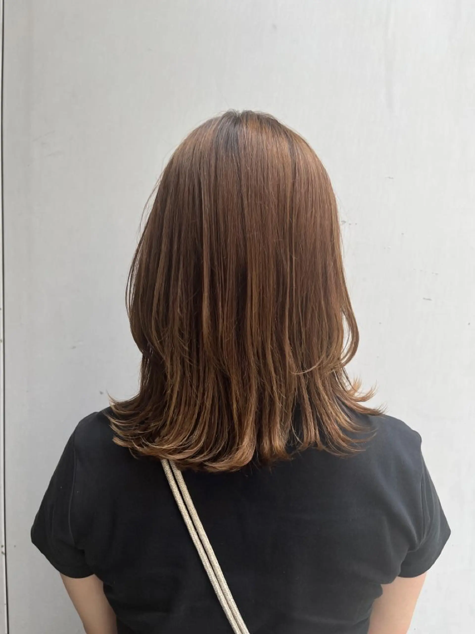 セミロング カラー IT’s所属・韓国好き🇰🇷 美容師MIKUのヘアスタイル