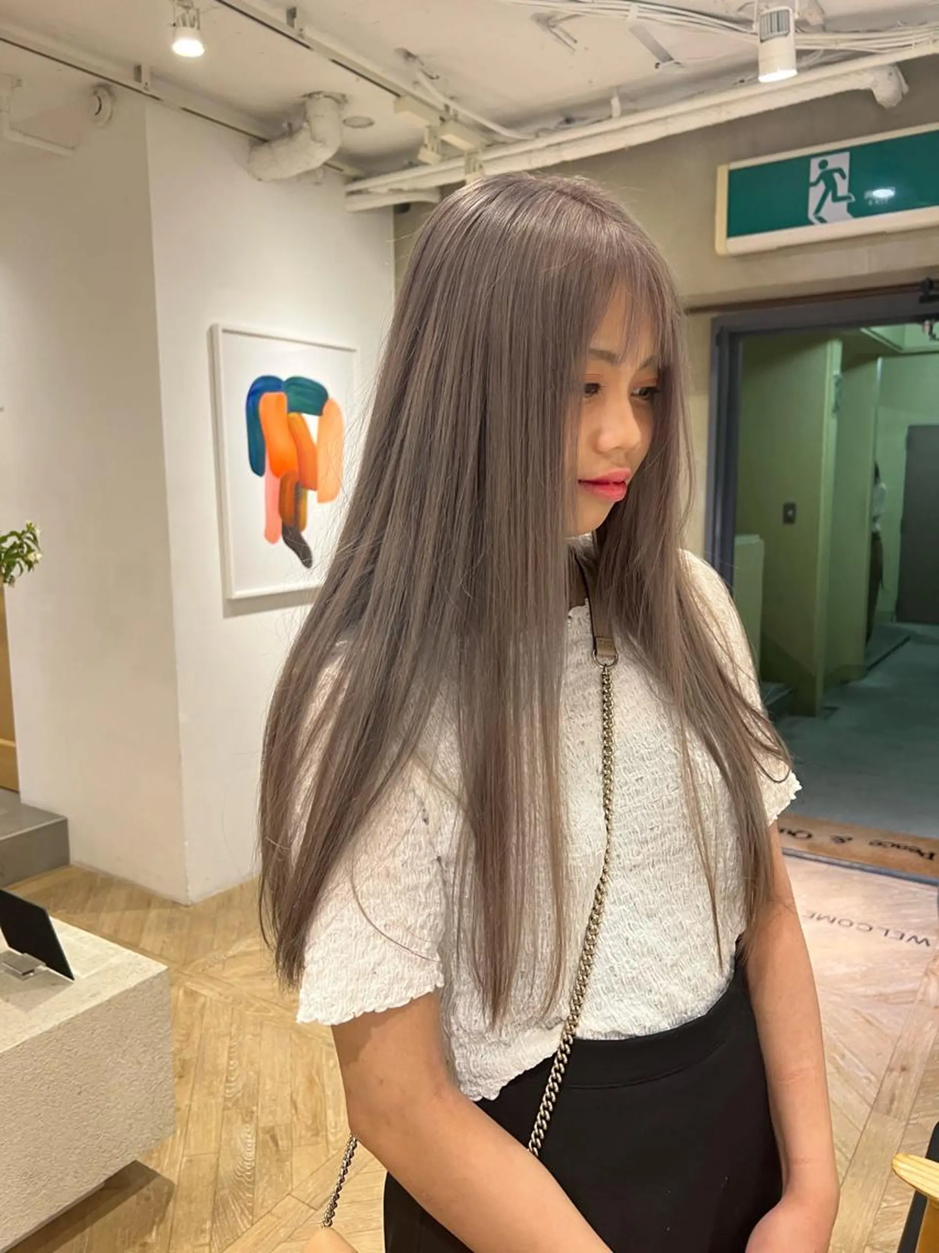 ロング カラースペシャリスト 🫧冨田翔のヘアスタイル