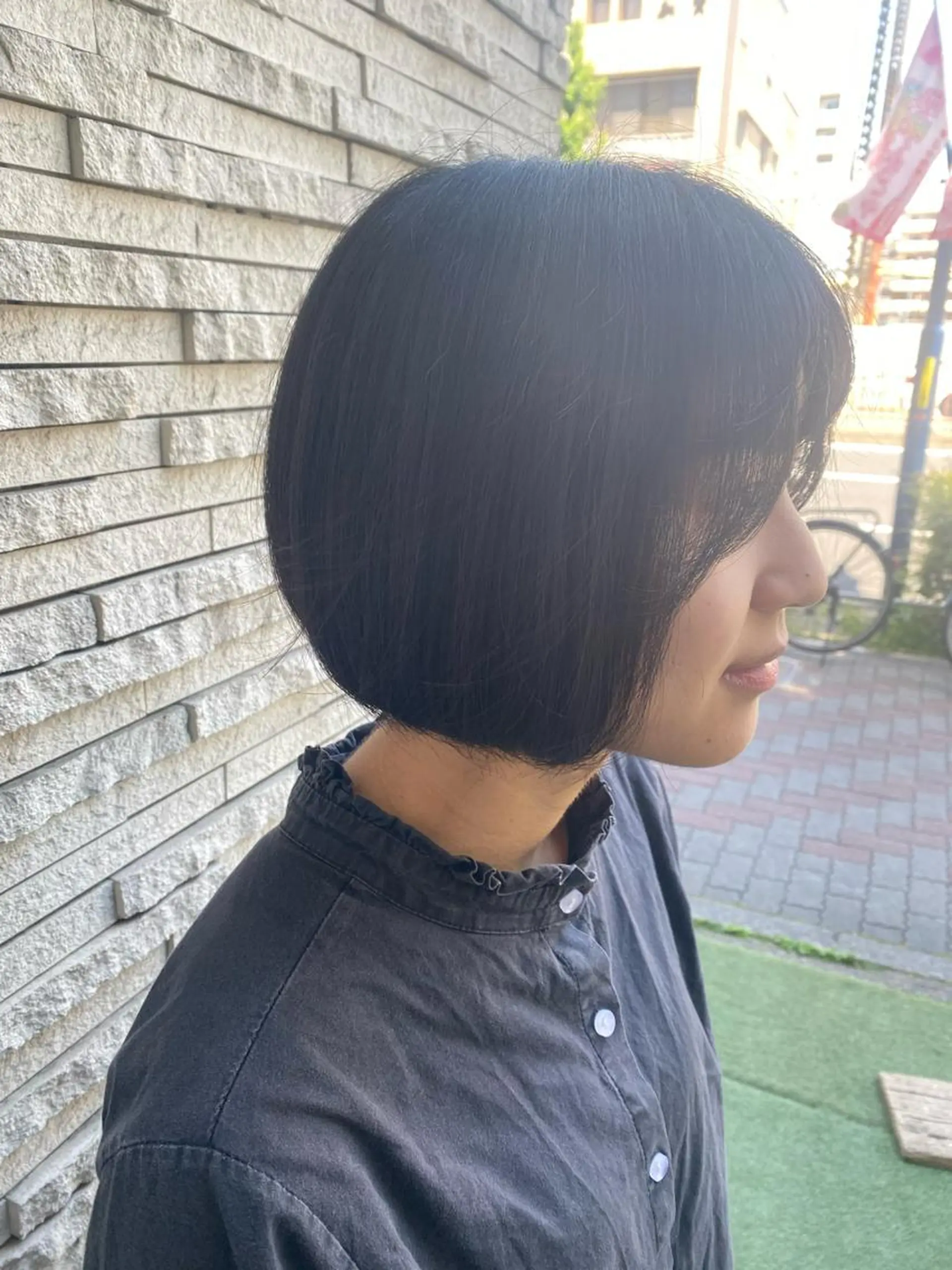 ショート ボブ 🐰中村 優樹🤍のヘアスタイル