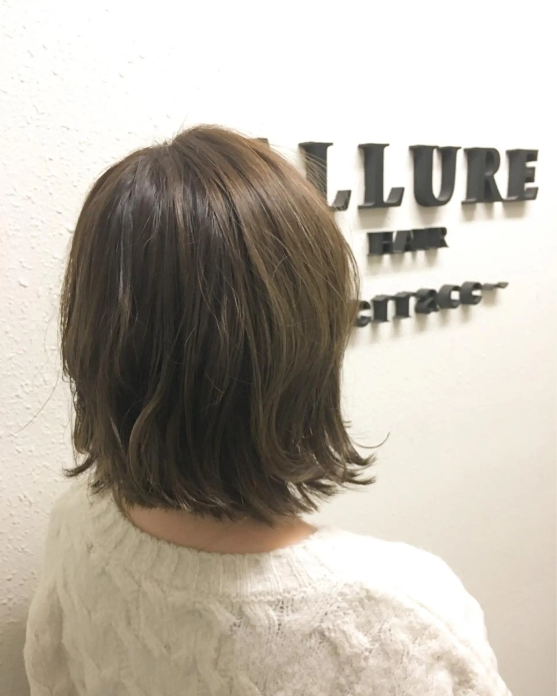 ミディアム カラー ベージュカラー イルミナカラー カット ヘアカラー トリートメント 松田 和樹のヘアスタイル