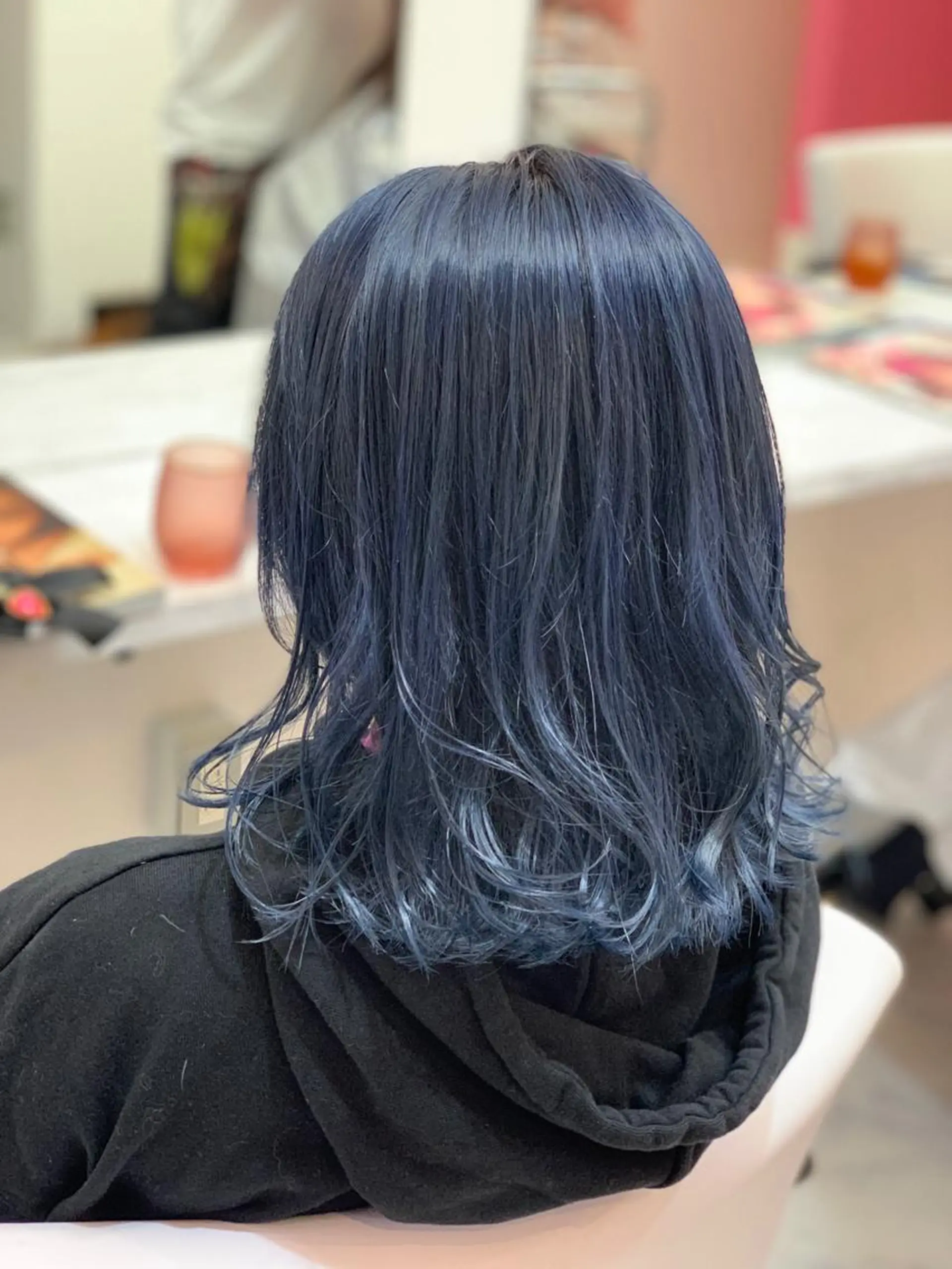 ミディアム カラー ヘアカラー トリートメント ✨ハイトーン✨透明感 ✨生神　優季のヘアスタイル