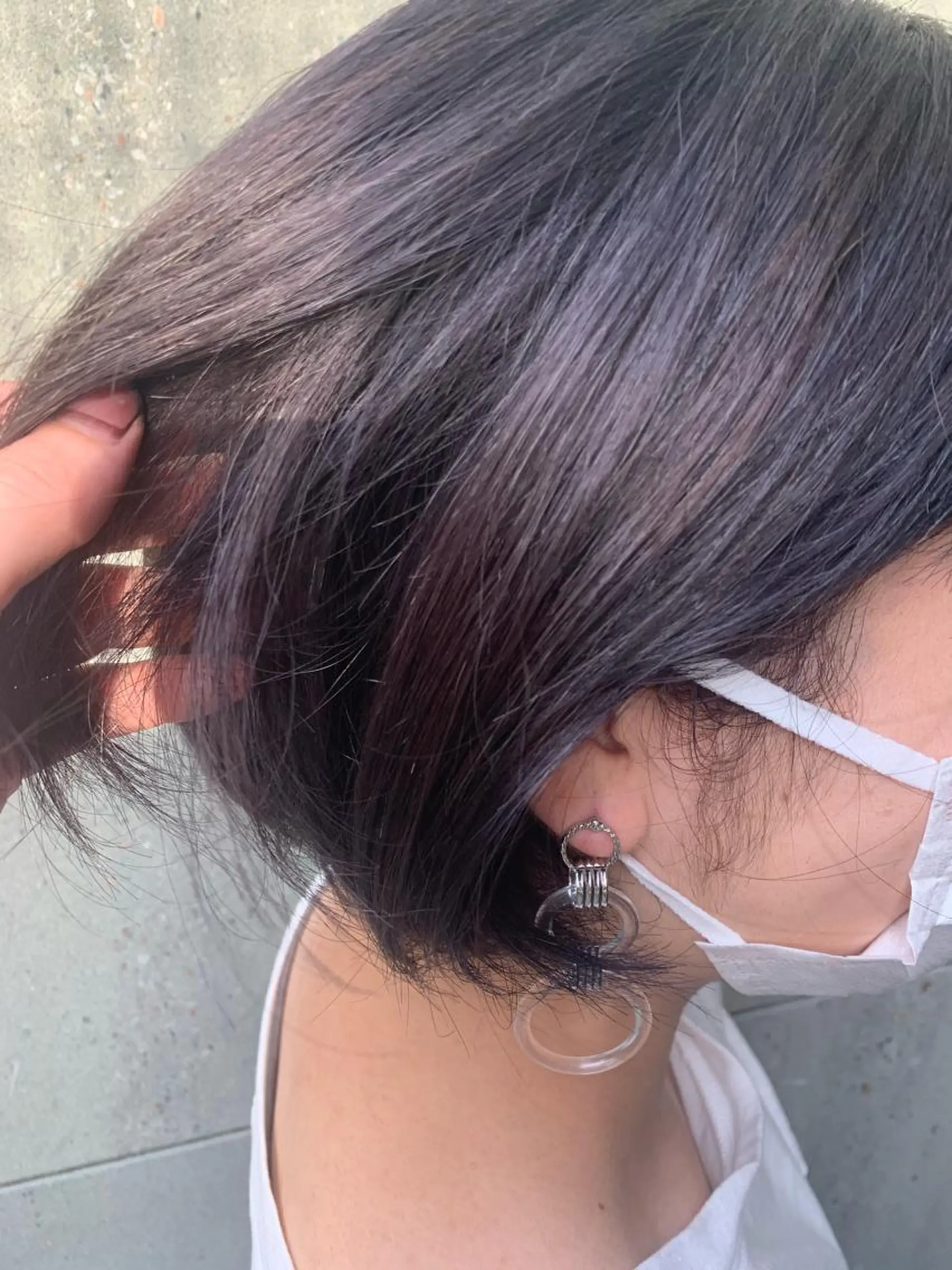 ショート 大内 志穂のヘアスタイル