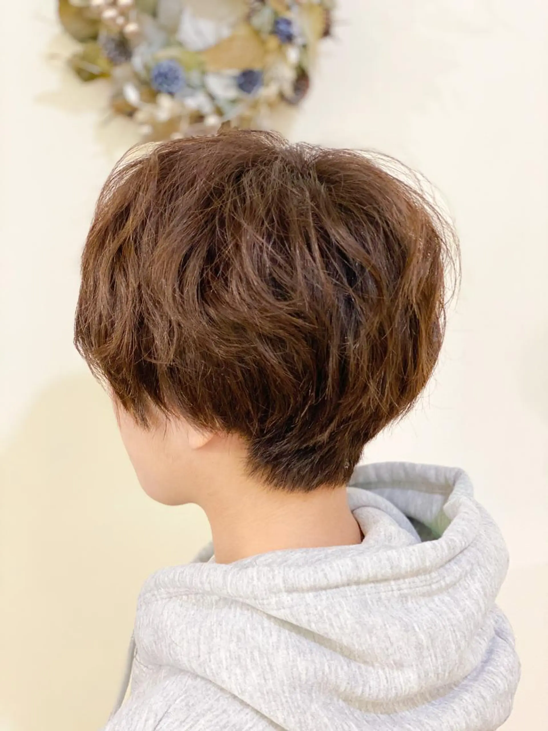 ショート カラー ショートヘア カット ヘアカラー トリートメント 森下 友　Dio...池袋のヘアスタイル