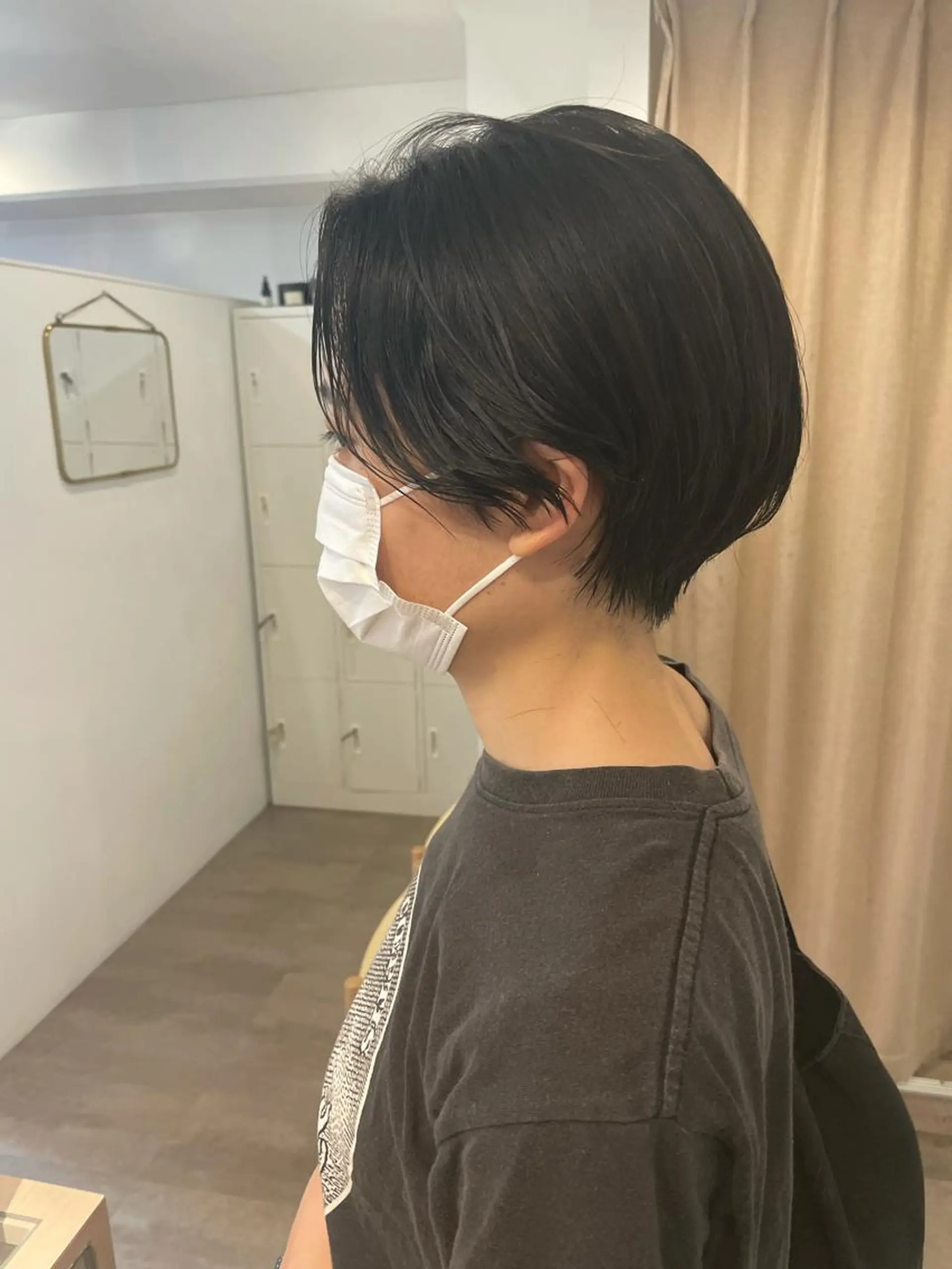 ショート ハンサムショート ショートヘア カット ヘッドスパ 大迫 江梨のヘアスタイル