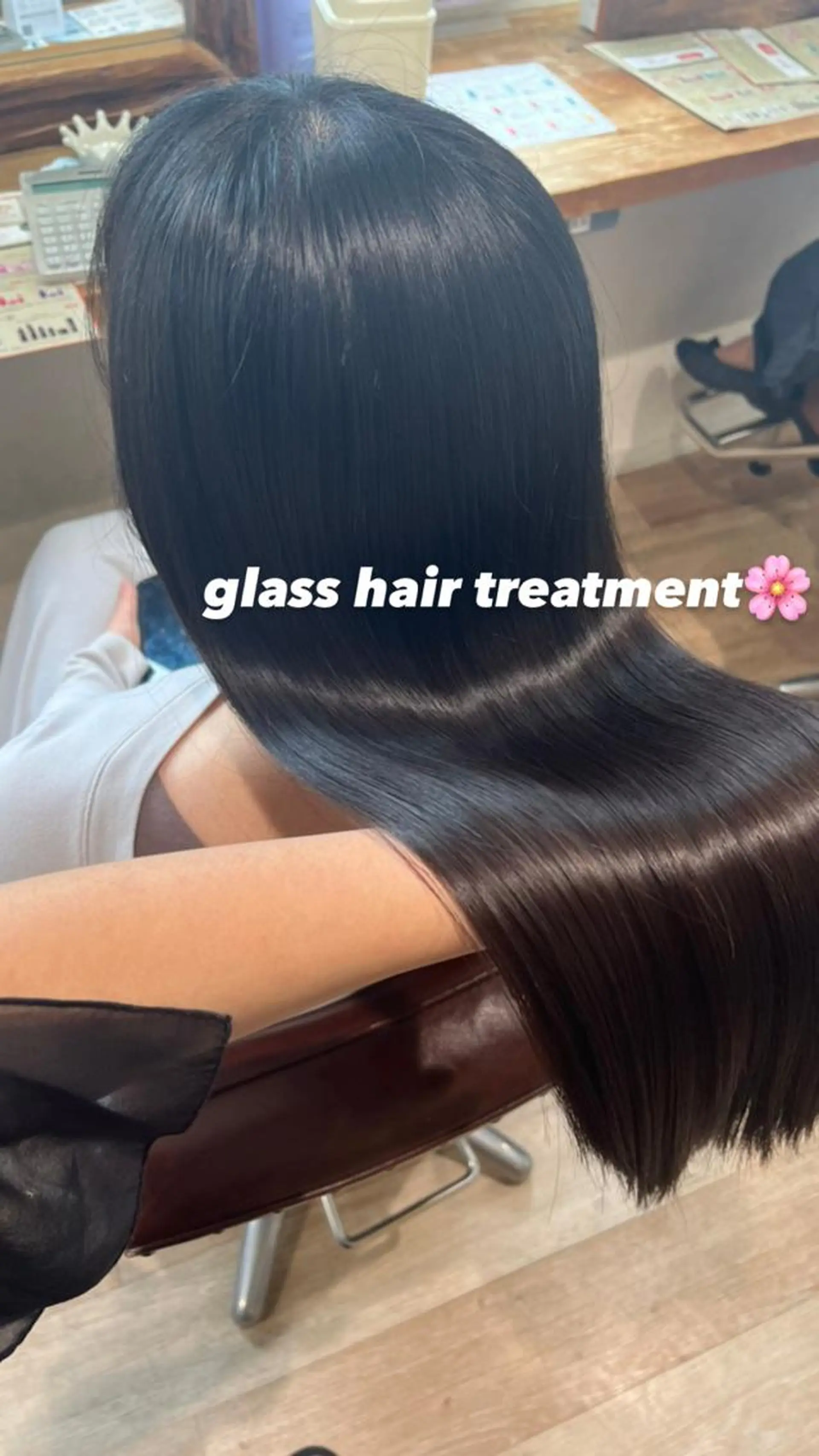 セミロング 髪質改善 トリートメント トリートメント 暖色ｶﾗｰ/ﾚｲﾔｰ ｶｯﾄ/Yunaのヘアスタイル
