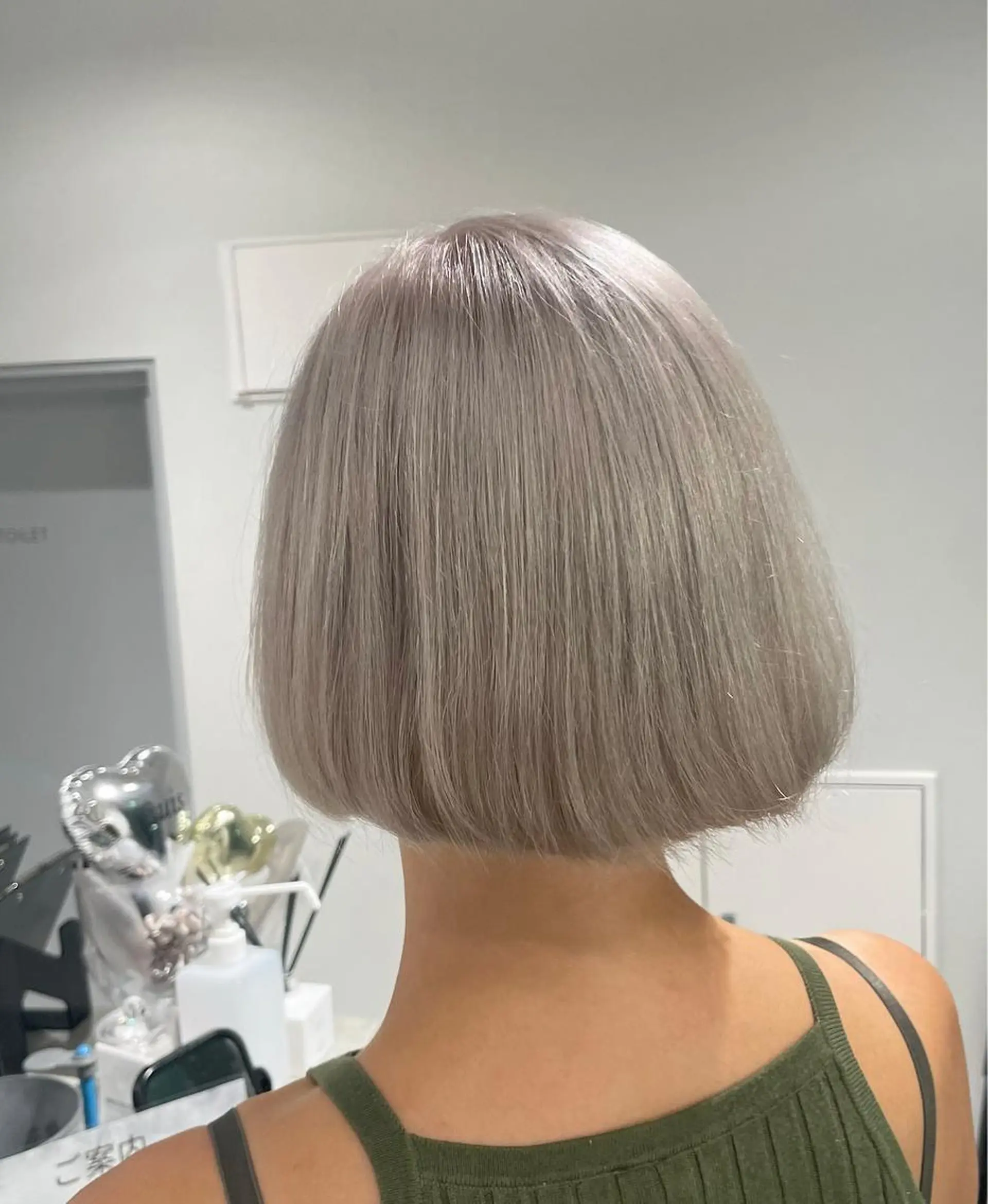 ショート カラー ヘアカラー ate.心斎橋 RYUKAのヘアスタイル