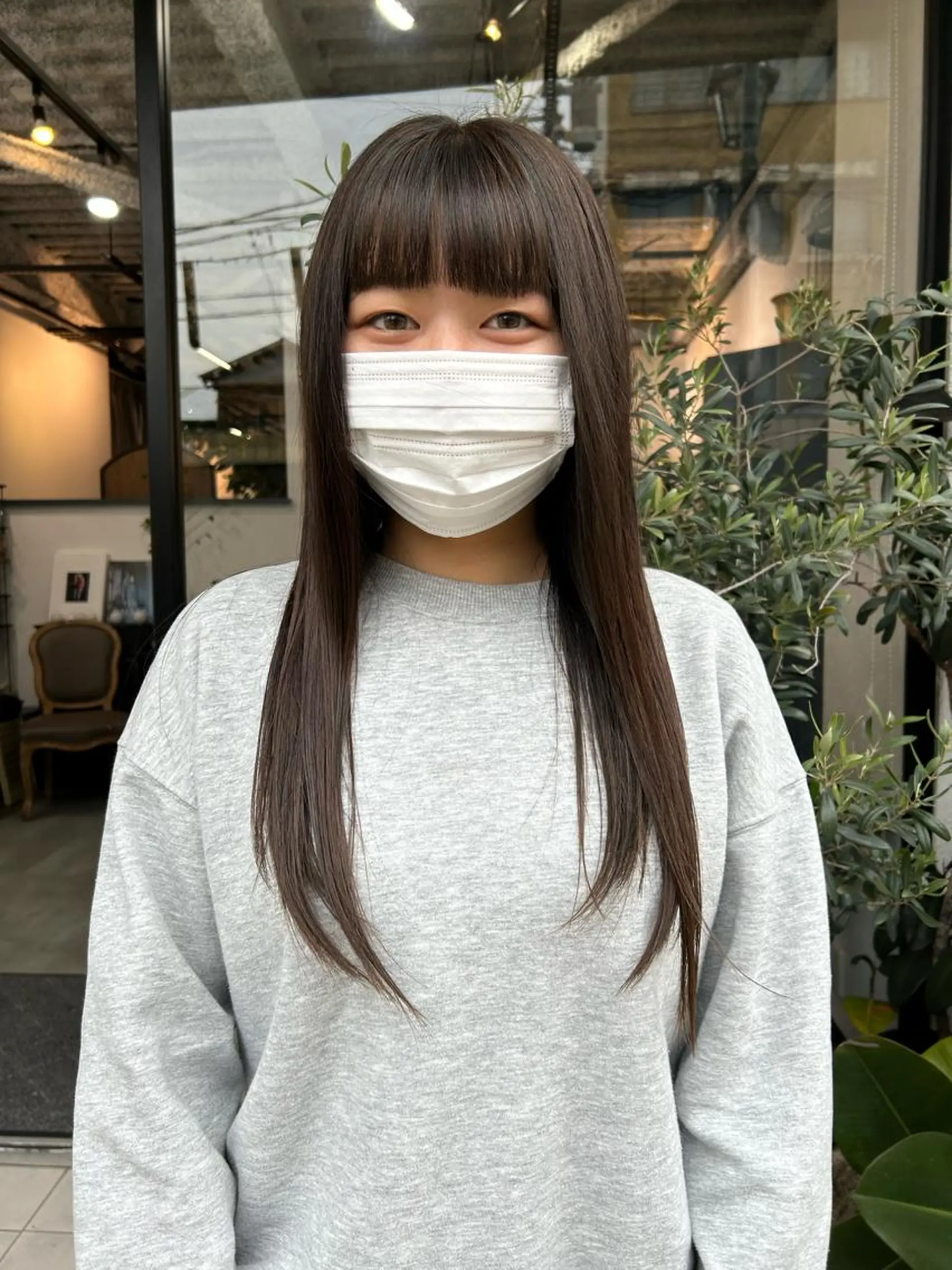 ロング 木村 陽菜のヘアスタイル