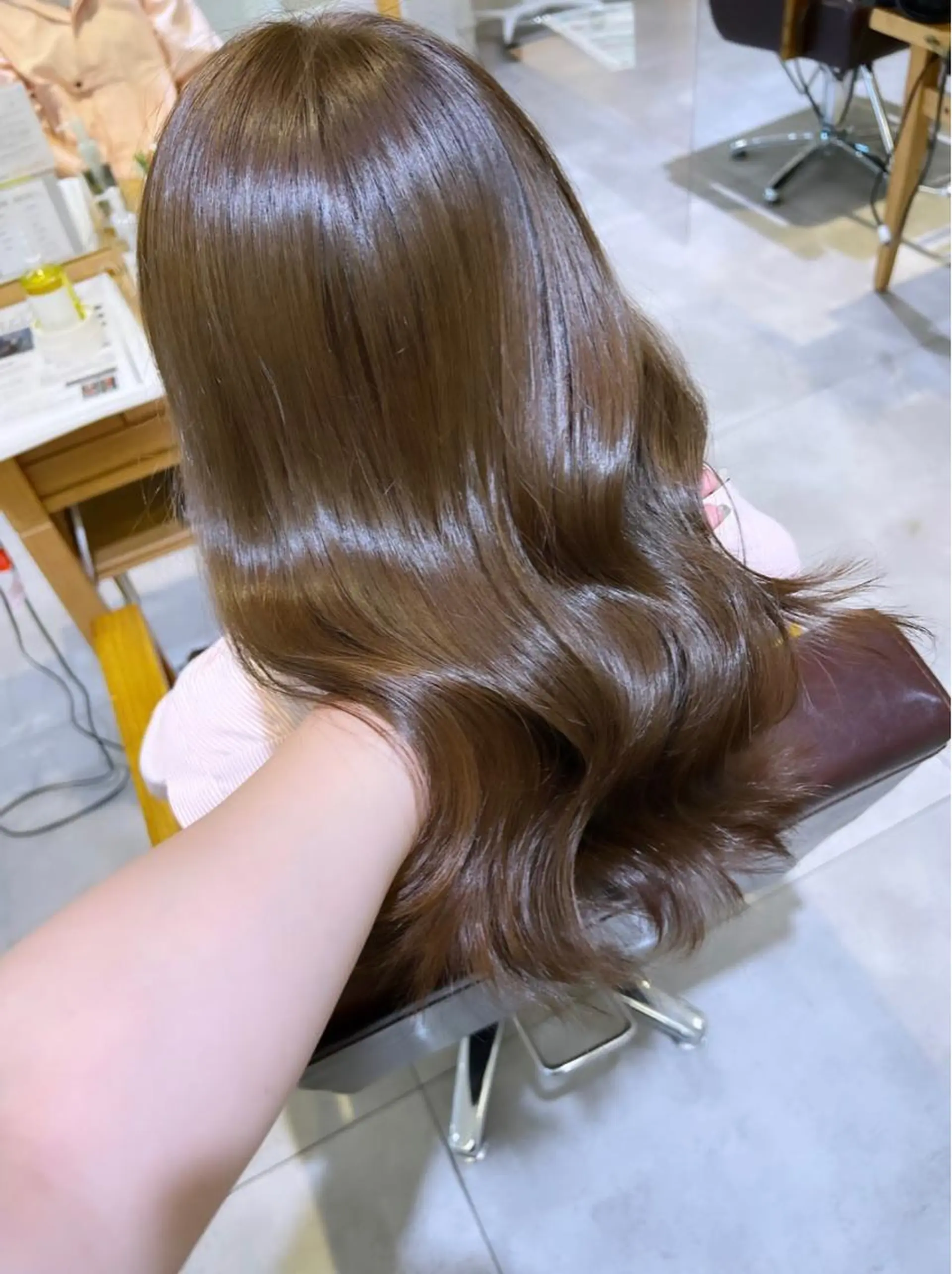 セミロング カラー カット トリートメント 韓国ヘア×髪質改善 /yoshikaのヘアスタイル