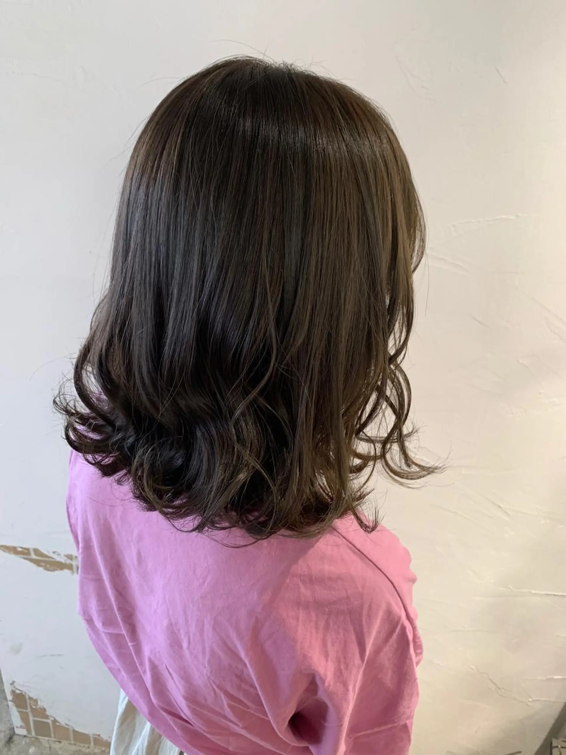 ミディアム カラー カット パーマ トリートメント Manami ♡のヘアスタイル