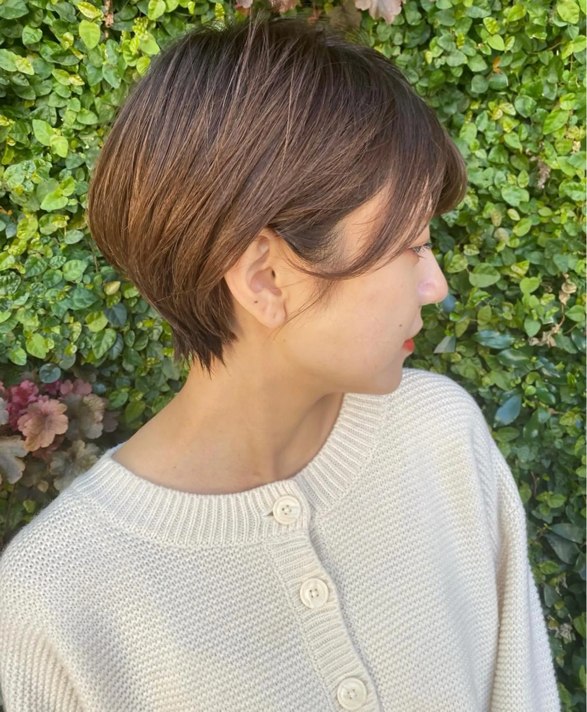 ショート カラー ショートヘア カット ヘアカラー トリートメント 山崎 雄太のヘアスタイル