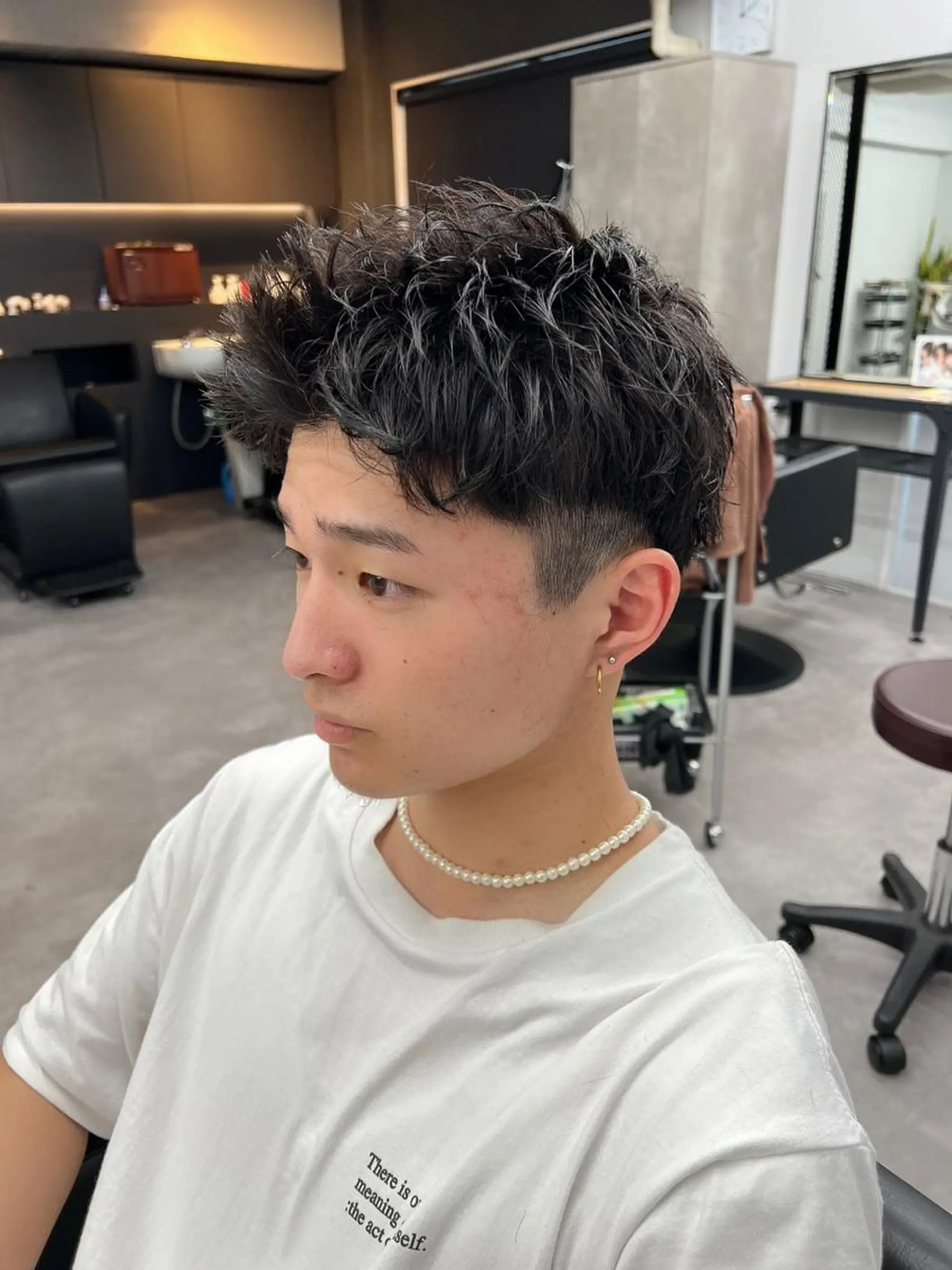 ショート メンズ スパイキーショート ショートヘア 【曲がる縮毛矯正】 モデル募集🙋カツヤのヘアスタイル
