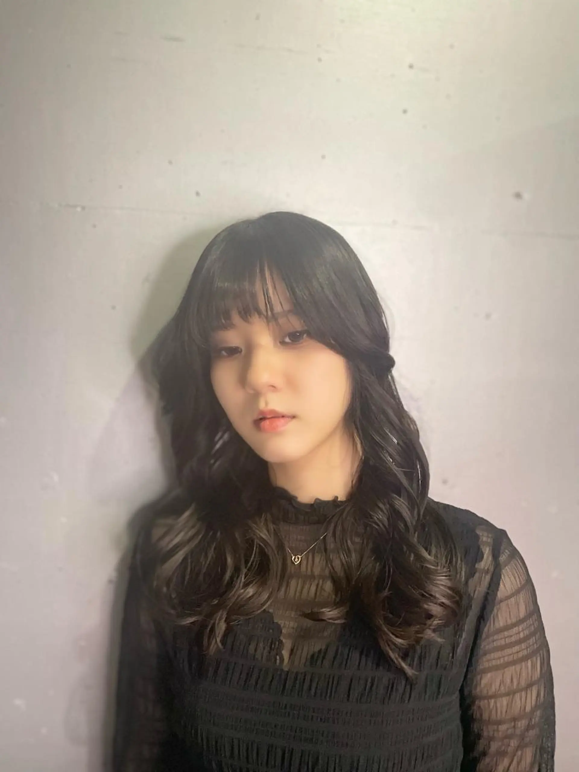 ロング 韓国風ヘア ロング カット パーマ トリートメント TMJ所属・バズる韓国ヘア 🇰🇷溝邊　拓麿のヘアスタイル