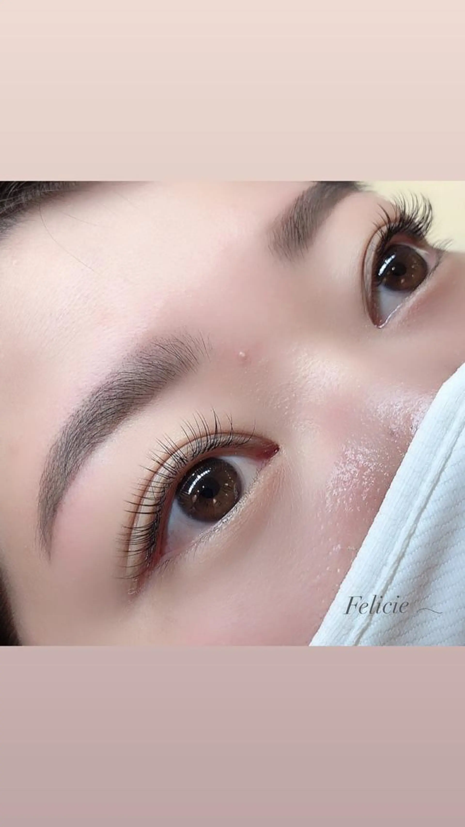 マツエク・マツパ アイブロウ Felicie＊ Sayakaのマツエク・マツパデザイン