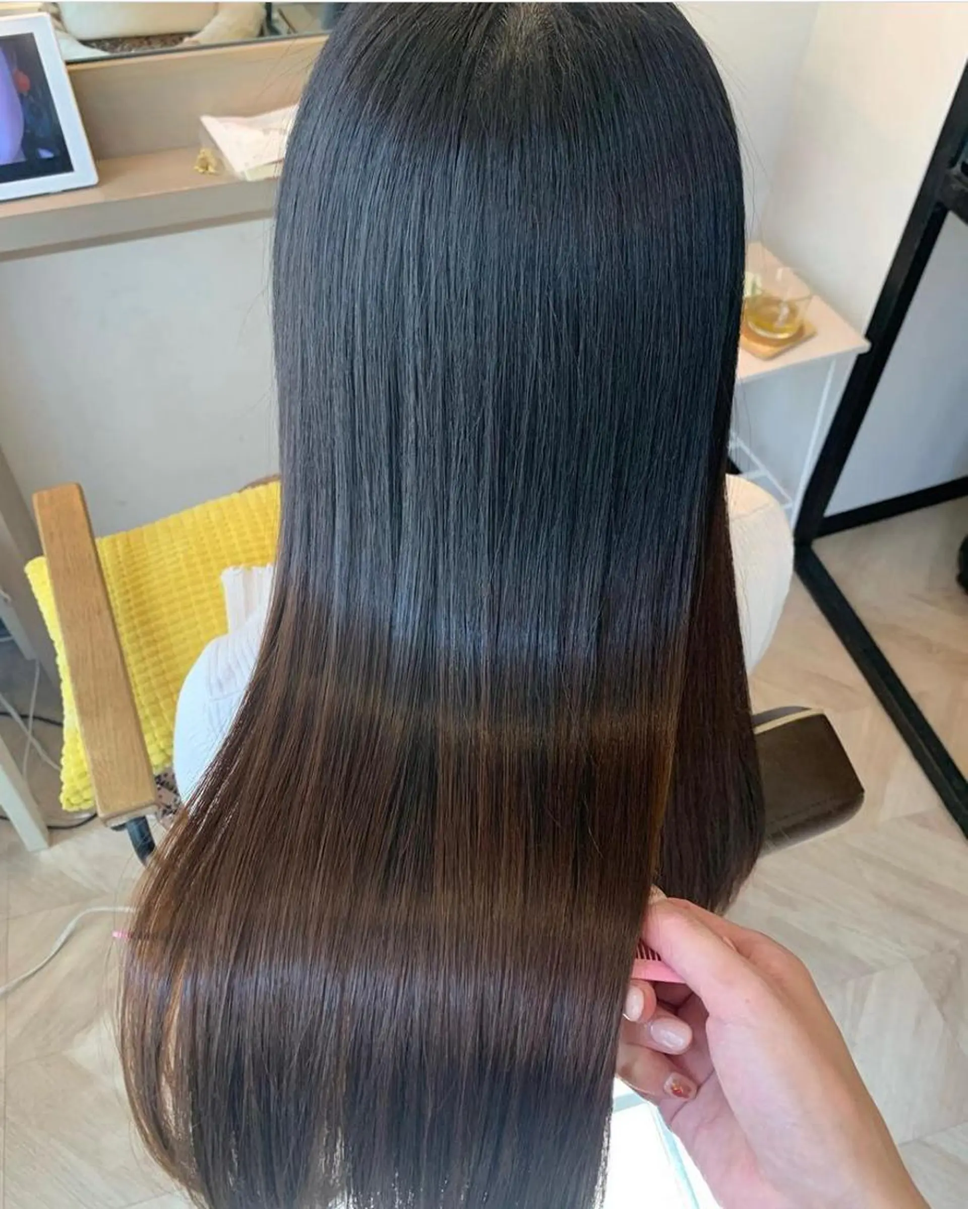 カラー 🌫️大人韓国ヘア 🌫️︎︎Yutoのヘアスタイル