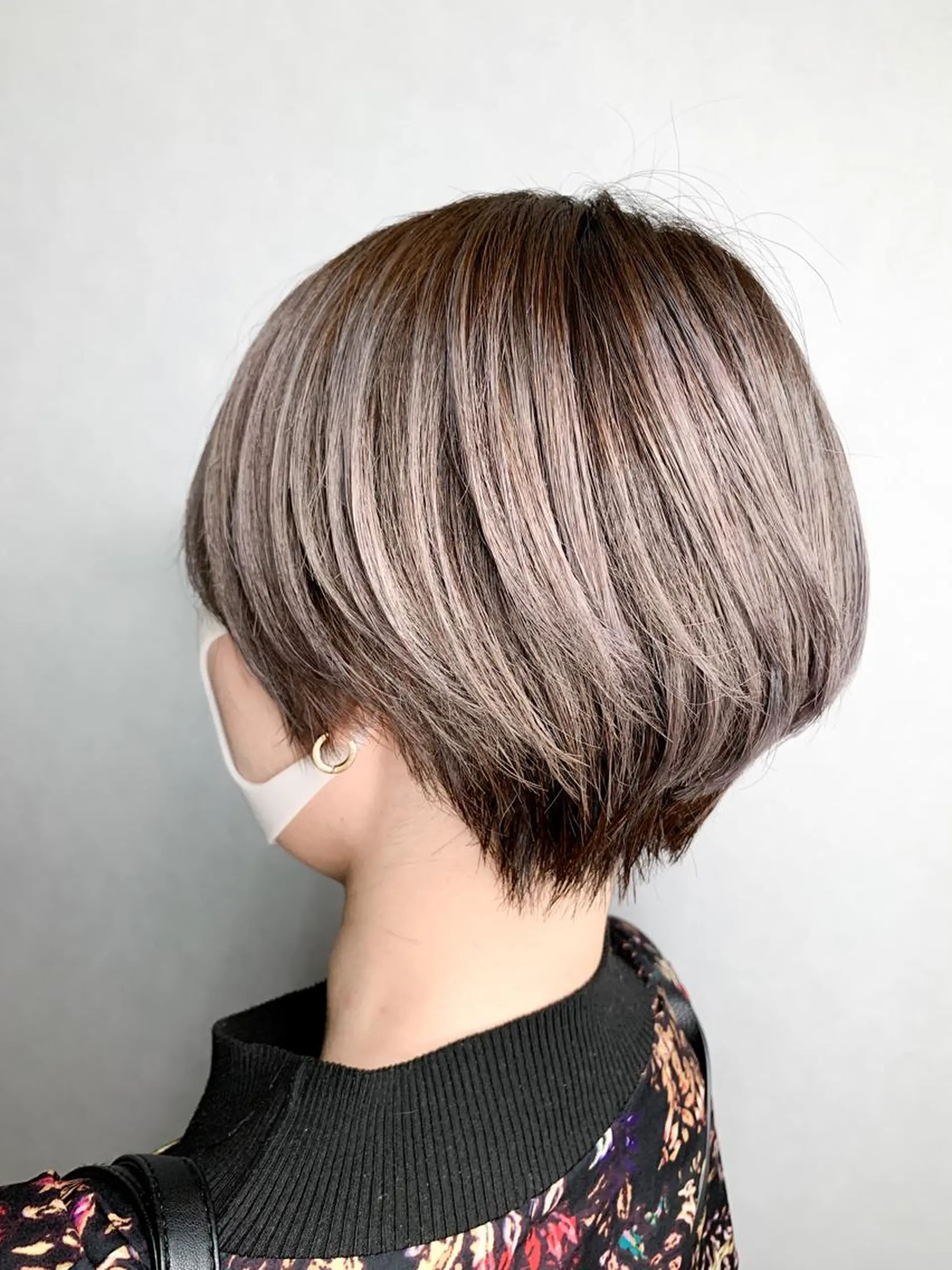 ショート カラー ベージュカラー ラベンダーカラー ラベンダーベージュ ヘアカラー 🌈 DAIKI 🌈のヘアスタイル