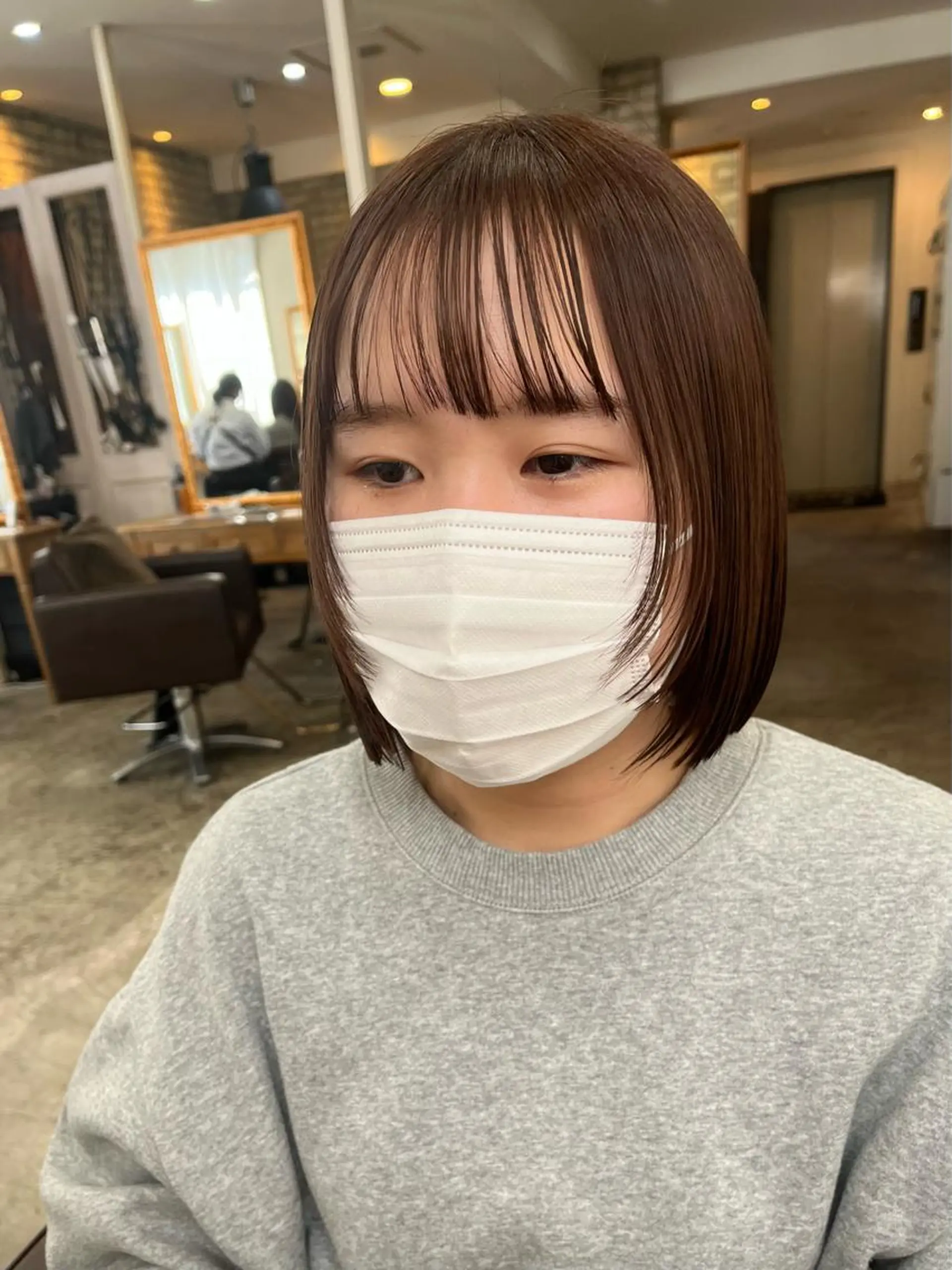 ミディアム カット ショートスタイル /tomo.のヘアスタイル