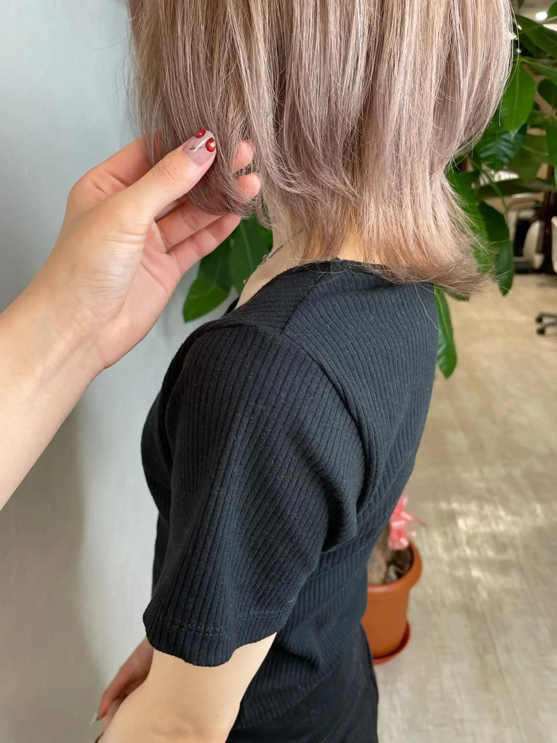 ミディアム ヘアカラー force  hair所属・🫧富田 苑実🫧のヘアスタイル