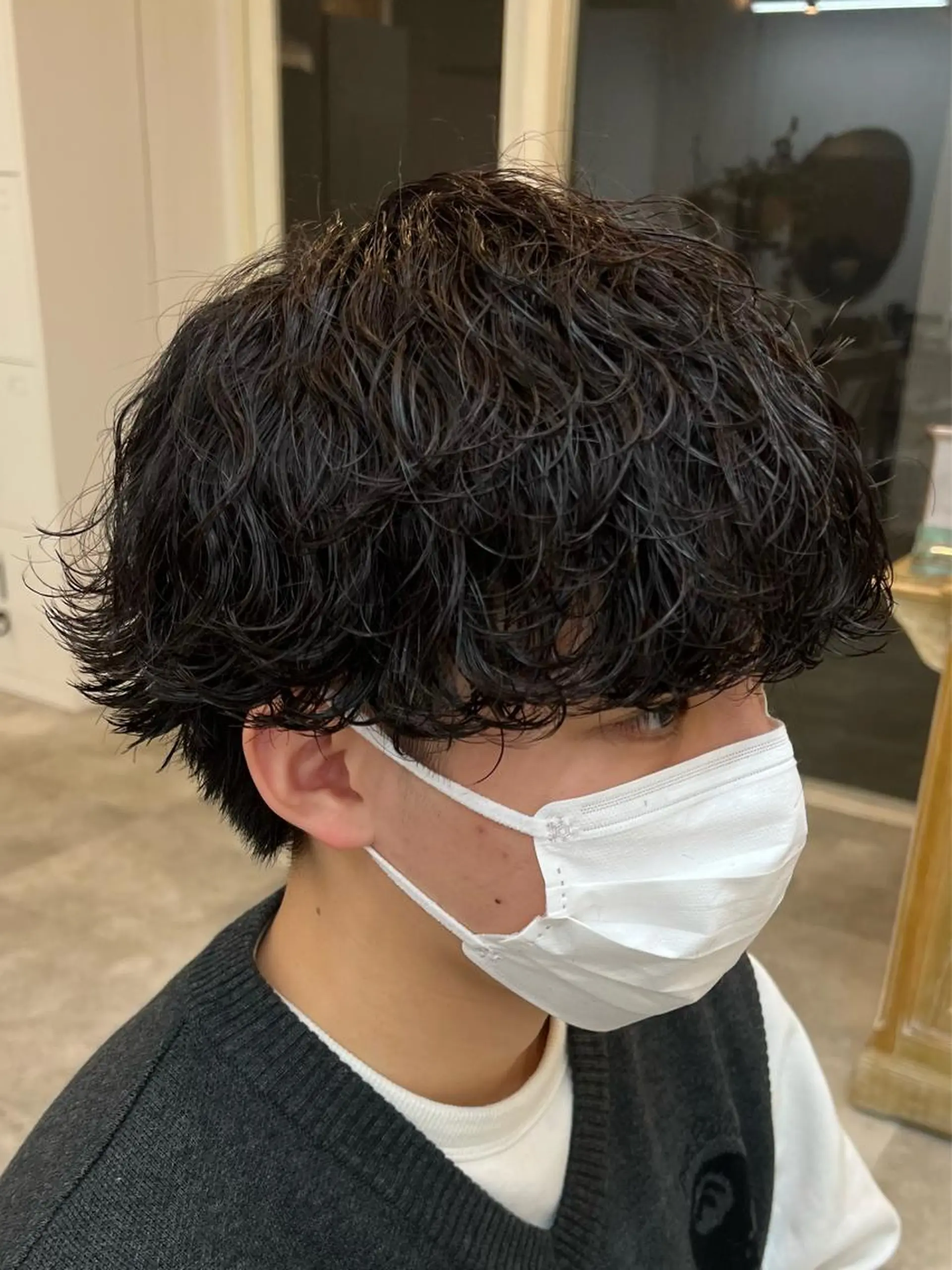 パーマ メンズ カット パーマ 🔥メンズ特化🔥 永瀬椋のヘアスタイル